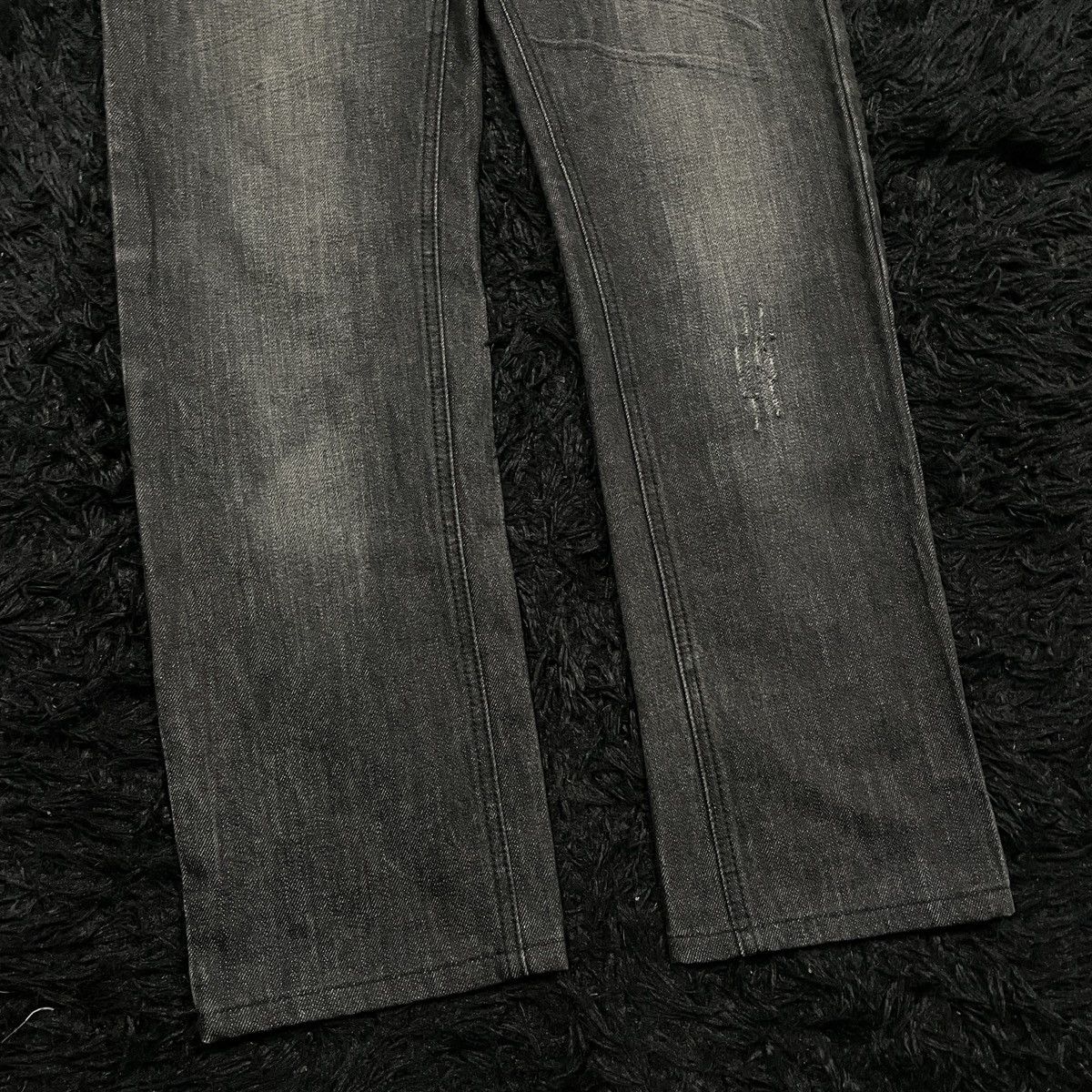 Dior × Hedi Slimane Dior Homme by Hedi Slimane Black Clawmark Style Jeans Size US 28 / EU 44 - 6 Thumbnail