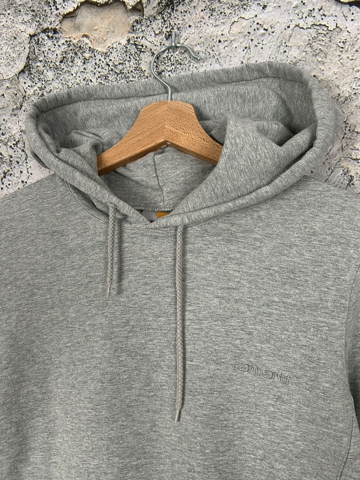 Carhartt Carhartt WIP Hoodie Grey Streetwear Workwear Hype Size L / US 10 / IT 46 - 3 Thumbnail