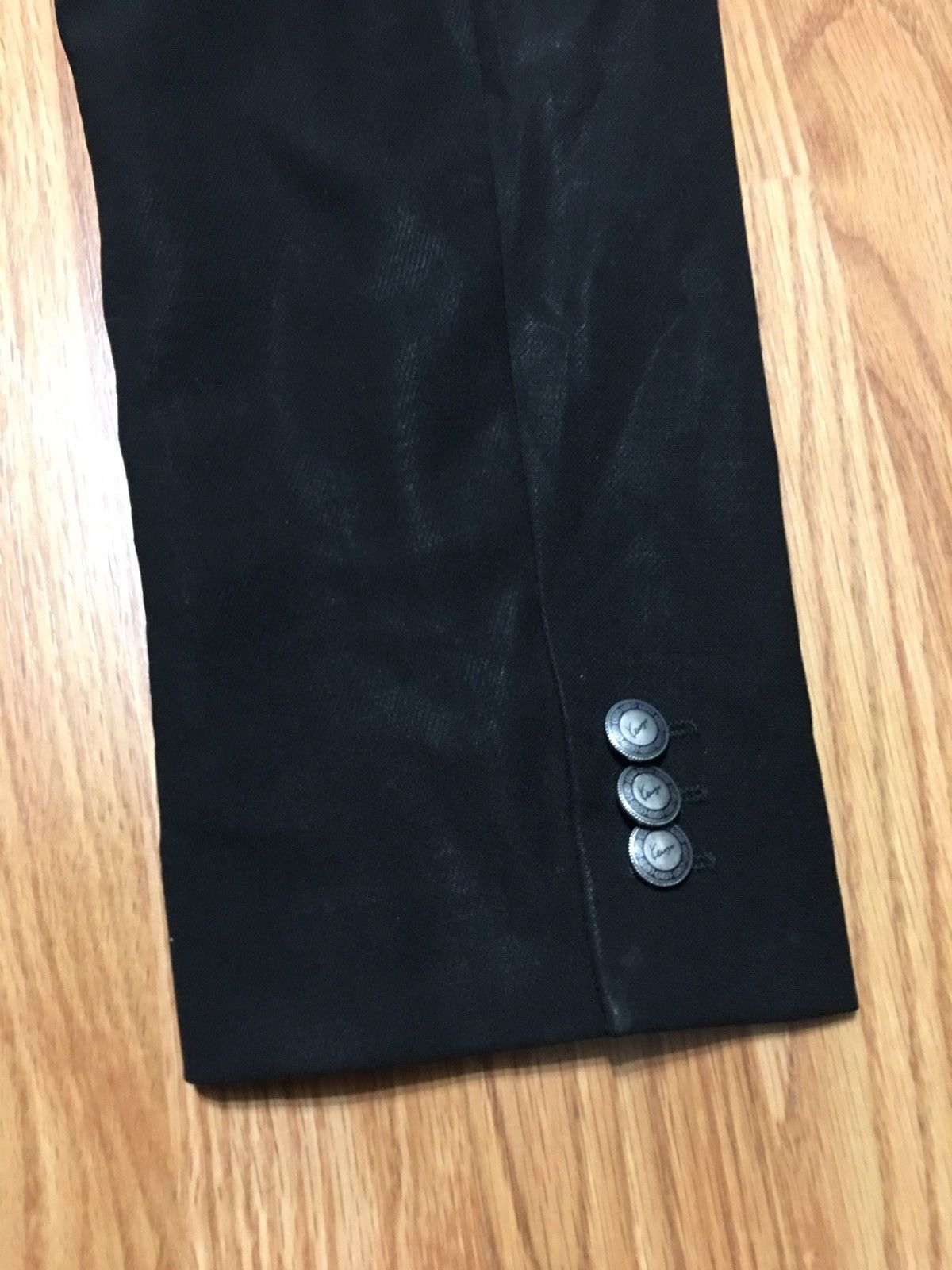 Kenzo KENZO HOMME Wool Black Mens Blazer Jacket IT 52 Size 42R - 7 Thumbnail