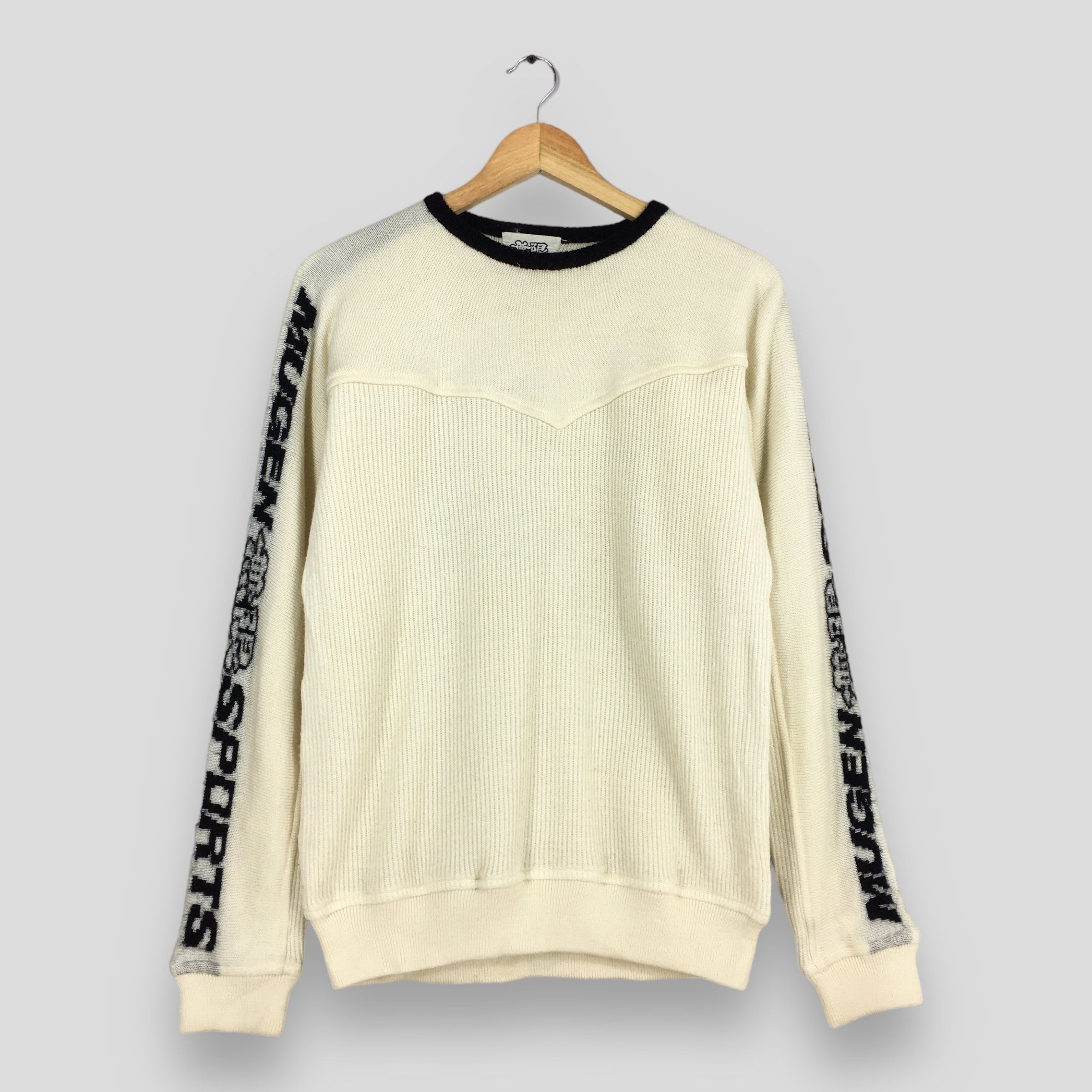 Honda × Vintage Vintage Honda Mugen Sport Racing White Sweatshirt Medium Size US M / EU 48-50 / 2 - 2 Thumbnail