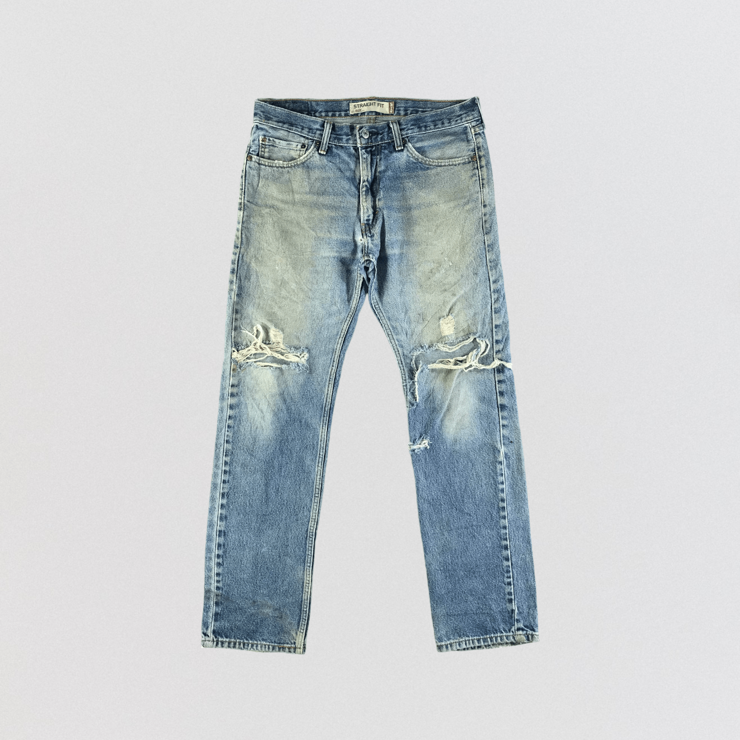 Levi's × Vintage Vintage Distress Levis 505 Jeans-JM3429 Size US 35 - 1 Thumbnail