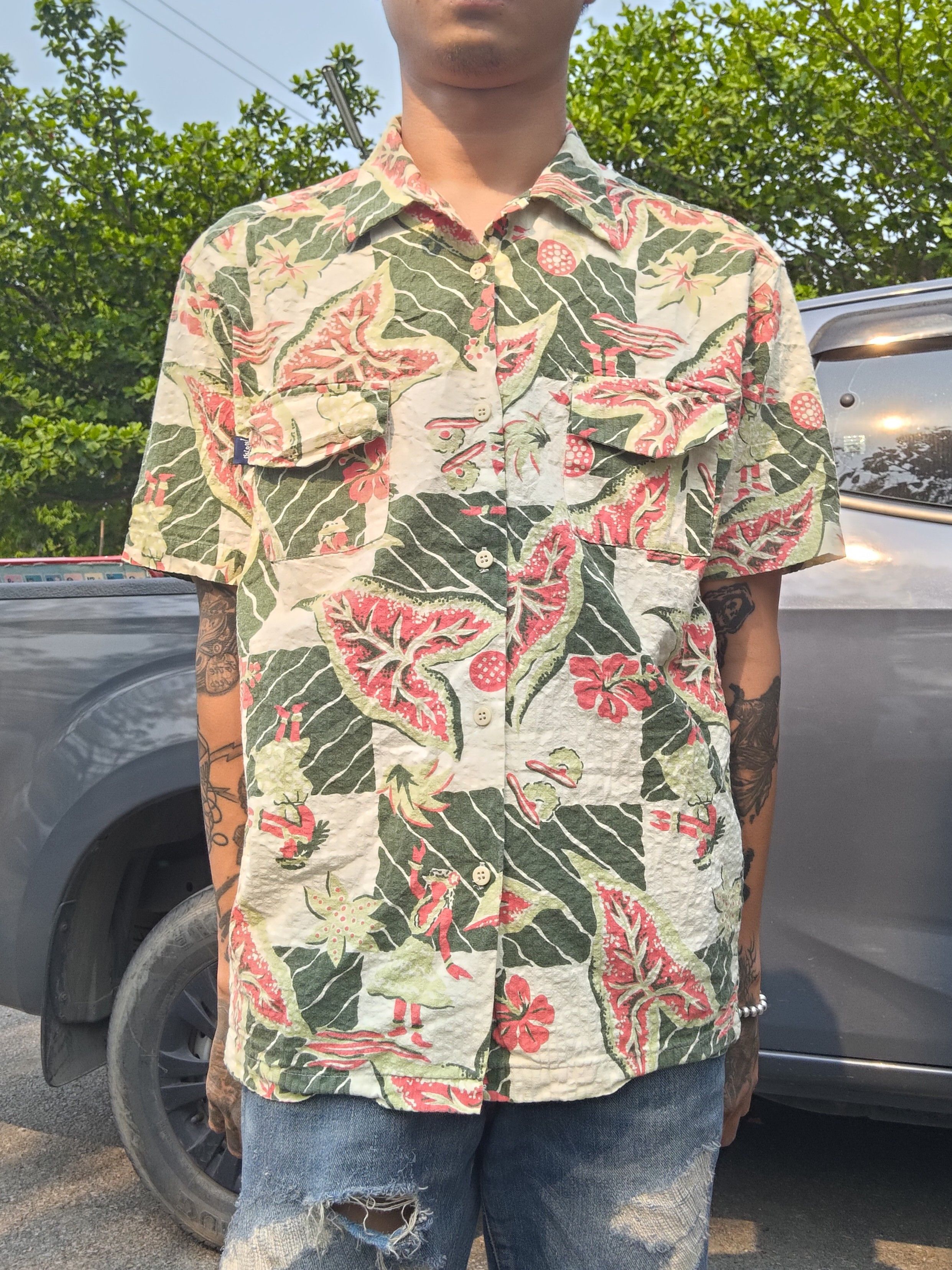 Stussy Vintage Stussy Hawaii Aloha Shirt 90's Size US S / EU 44-46 / 1 - 7 Thumbnail