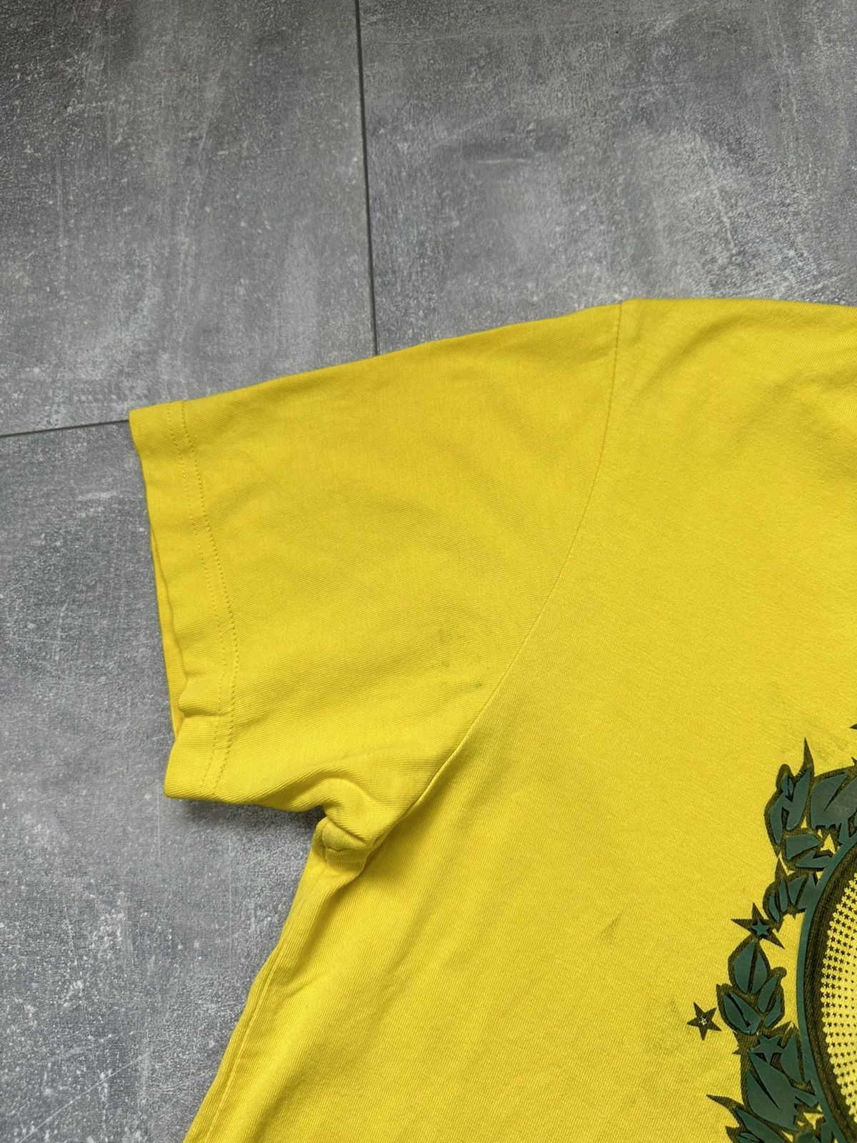 Nike Nike Borussia Dortmund Overprint Yellow Tee Jersey Size US M / EU 48-50 / 2 - 8 Thumbnail