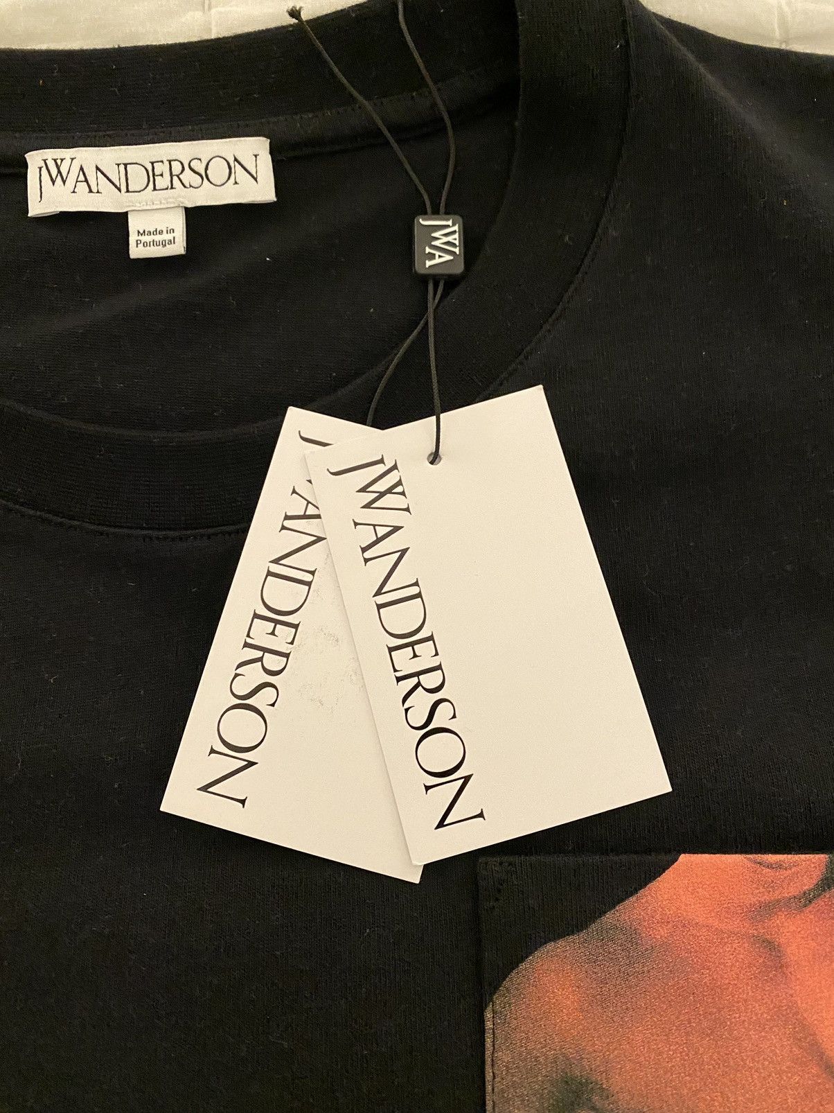 JW Anderson JW Anderson Black Chest Pocket T-Shirt XL Size US XL / EU 56 / 4 - 7 Thumbnail