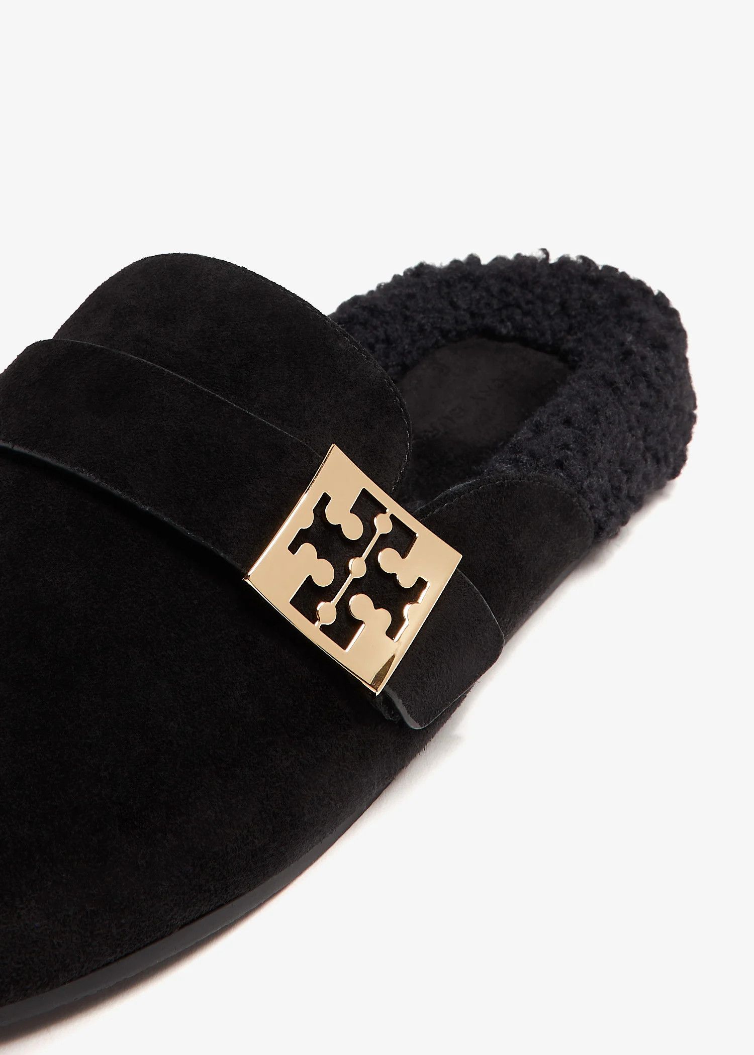 Tory Burch o1s22i1n1024 Mellow Sabot in Black Size US 10 / IT 40 - 3 Thumbnail