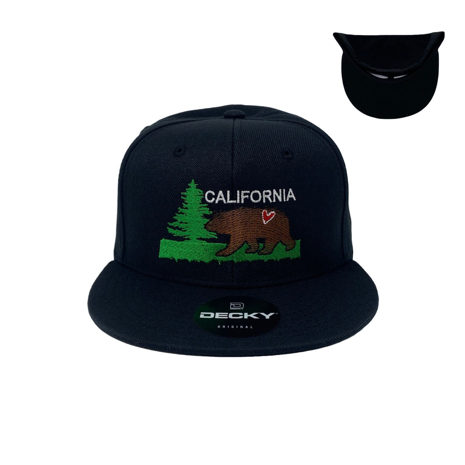 Other California Brown Bear Love Tree Nature Wildlife Snapback Hat Size ONE SIZE - 1 Thumbnail