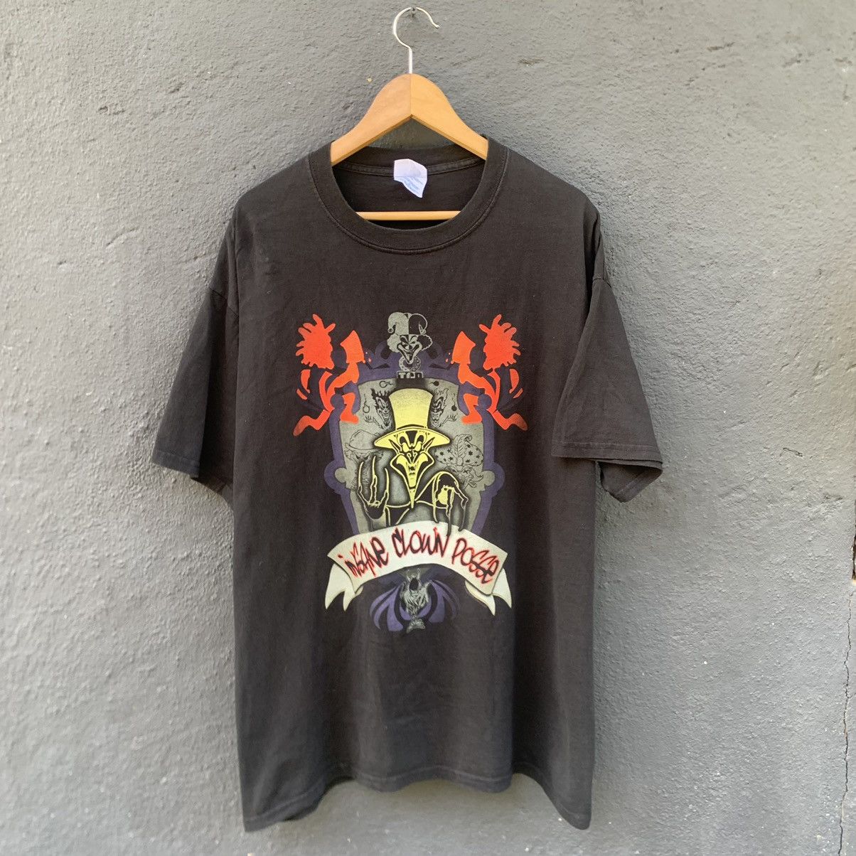 Band Tees 🔥Thrash🔥 Faded Y2K Insane Clowns Posse Hip Hop Duo Tee Size US XL / EU 56 / 4 - 1 Thumbnail