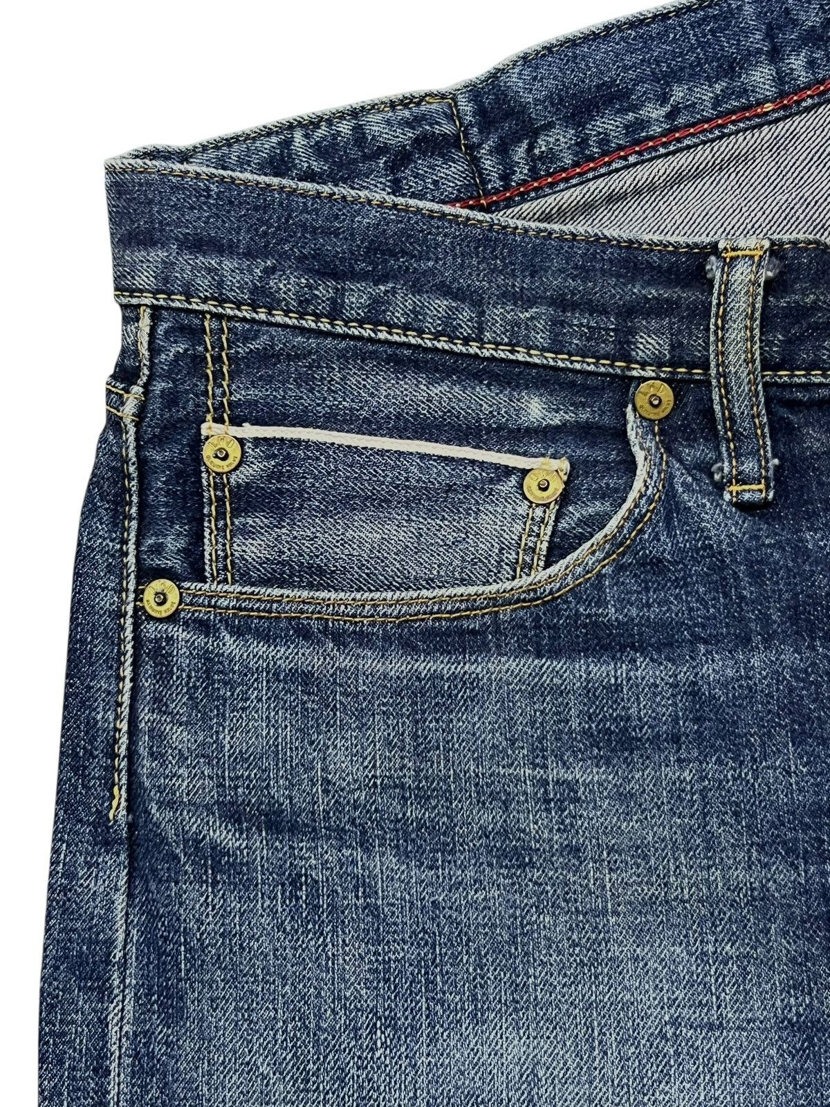Japanese Brand Vintage L.W.D By Domingo Selvedge Denim Japan | Slim Straigh Size US 31 - 8 Thumbnail