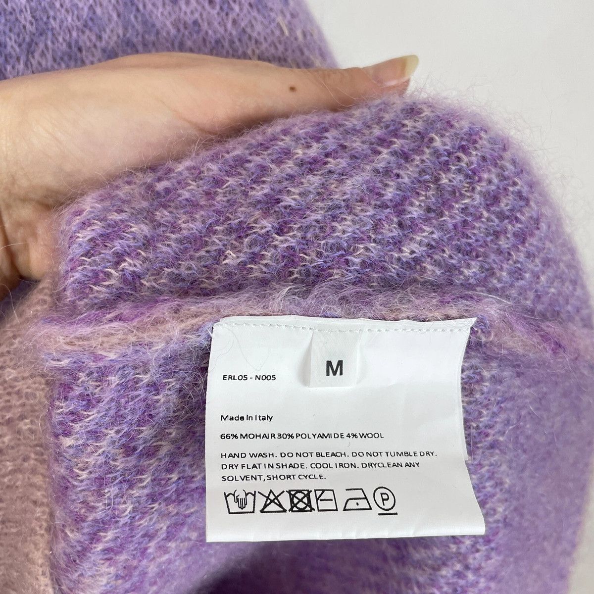 ERL Erl Ombré Sweater Ombré effect sweater Mohair Size US M / EU 48-50 / 2 - 8 Thumbnail