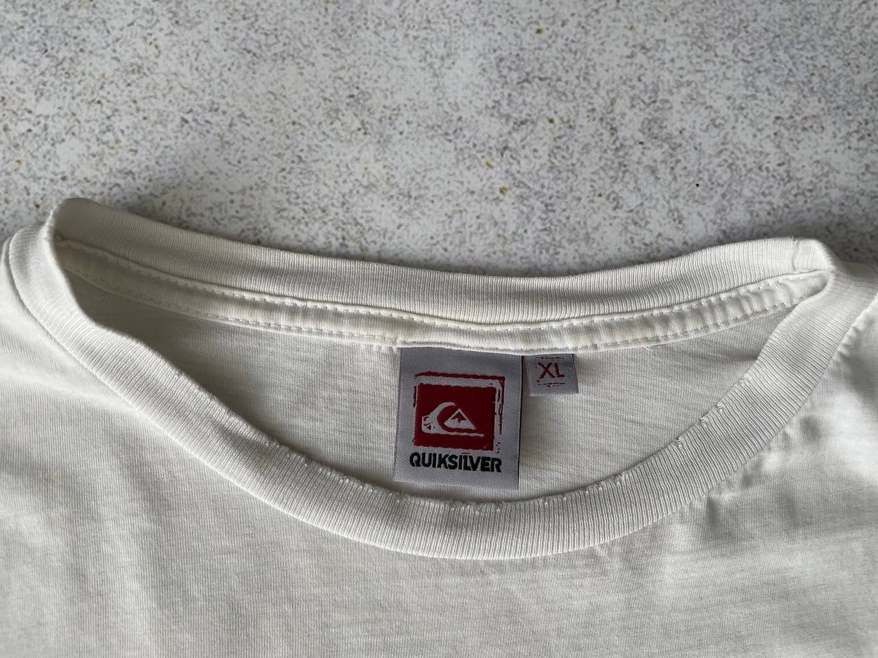 Quicksilver × Quiksilver Vintage 90s Quiksilver Surf Style T-shirt Big Logo Y2K Rare Size US XL / EU 56 / 4 - 4 Thumbnail