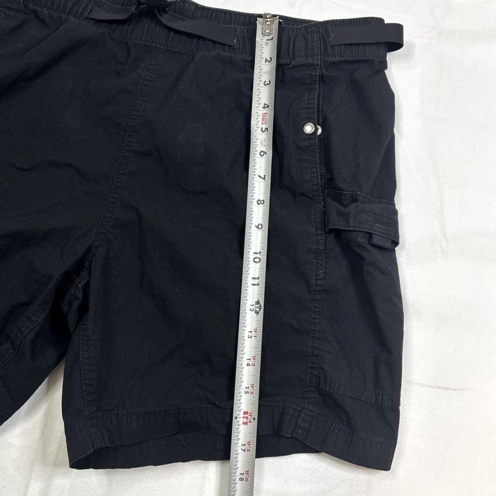 The North Face The North Face Hiking Shorts Men’s Large Black Built In Belt Snap Pockets Cargo Pockets Mens L Black Size US 33 - 6 Thumbnail
