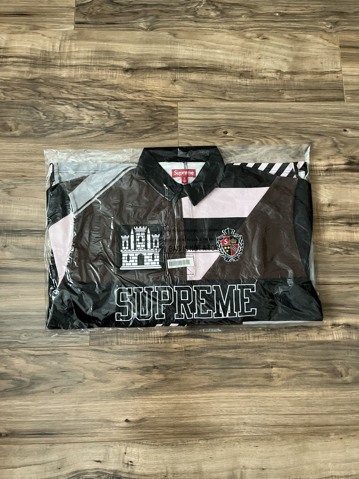 image of Supreme Rose Rugby in Black, Men's (Size XL)