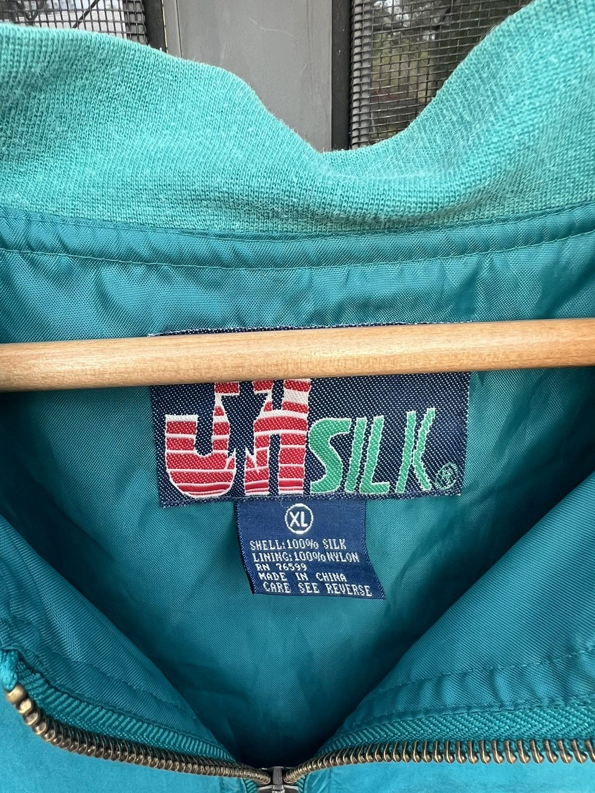 Starter × Vintage Vintage 90s Silk Charlotte Hornets Bomber Jacket Size US XL / EU 56 / 4 - 3 Thumbnail