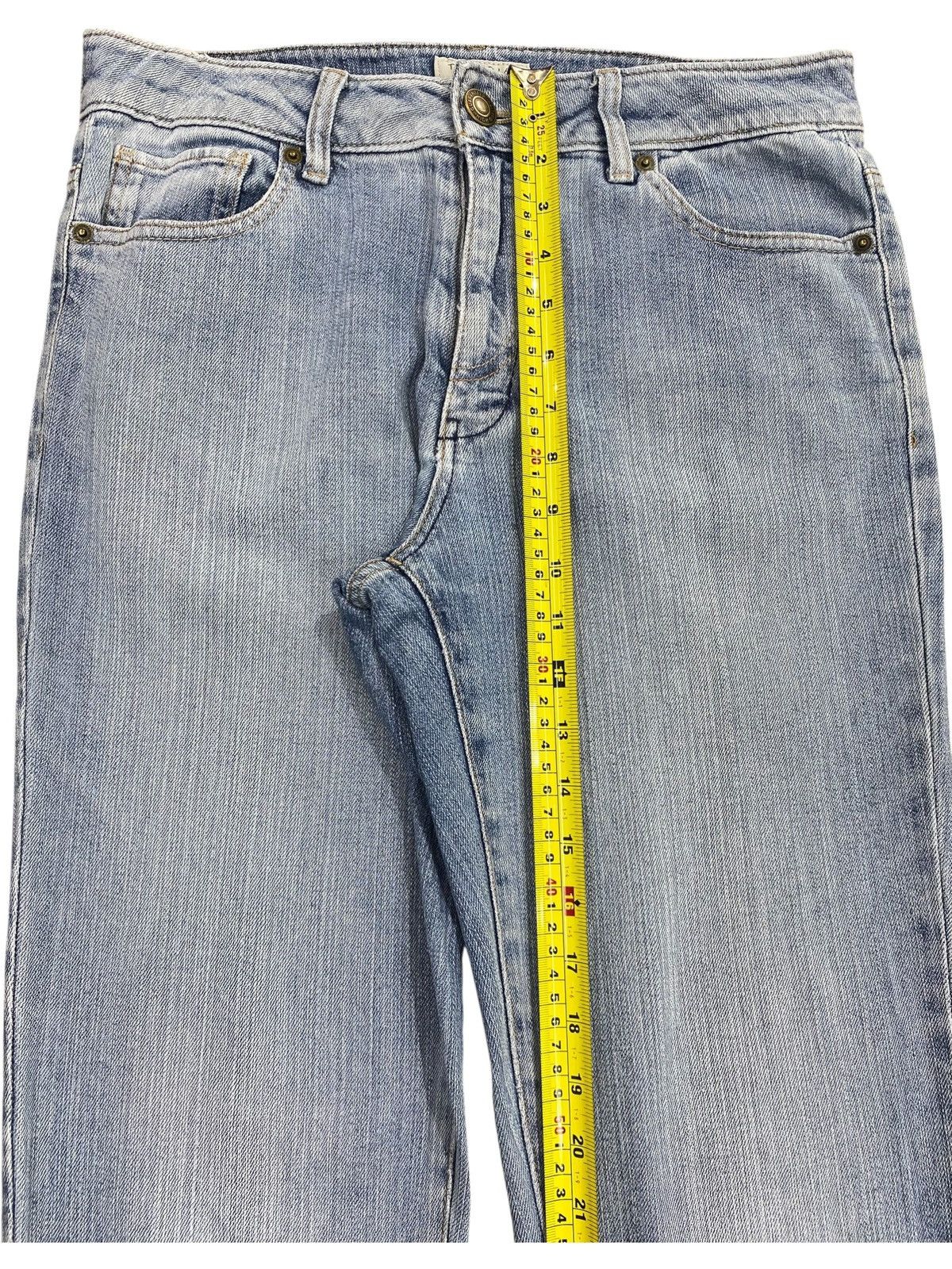 Japanese Brand Japanese Brand Faded Wash Style Flare Jeans Size US 31 - 10 Thumbnail