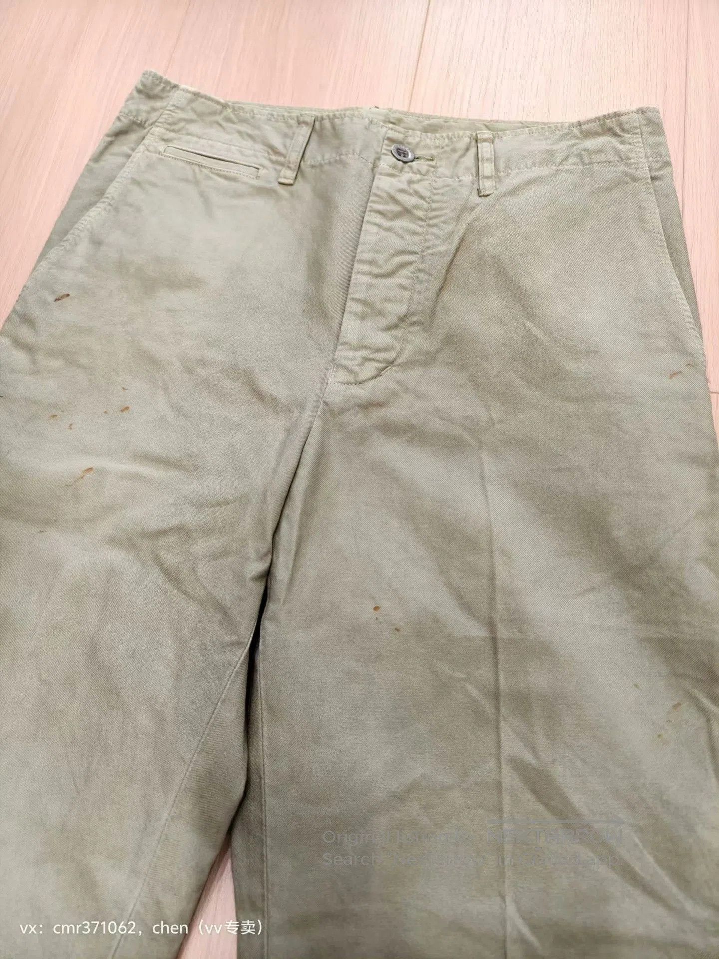 Visvim Visvim 22AW Field Chino Pants Dmgd. Size US 30 / EU 46 - 2 Thumbnail