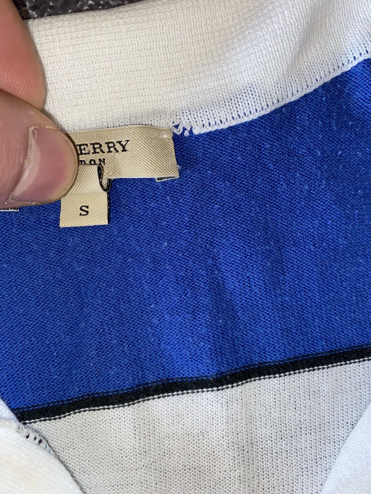 Burberry Y2k Burberry Luxury glamour Polo Nova Check Old Many T-shirt Size S / US 4 / IT 40 - 4 Thumbnail