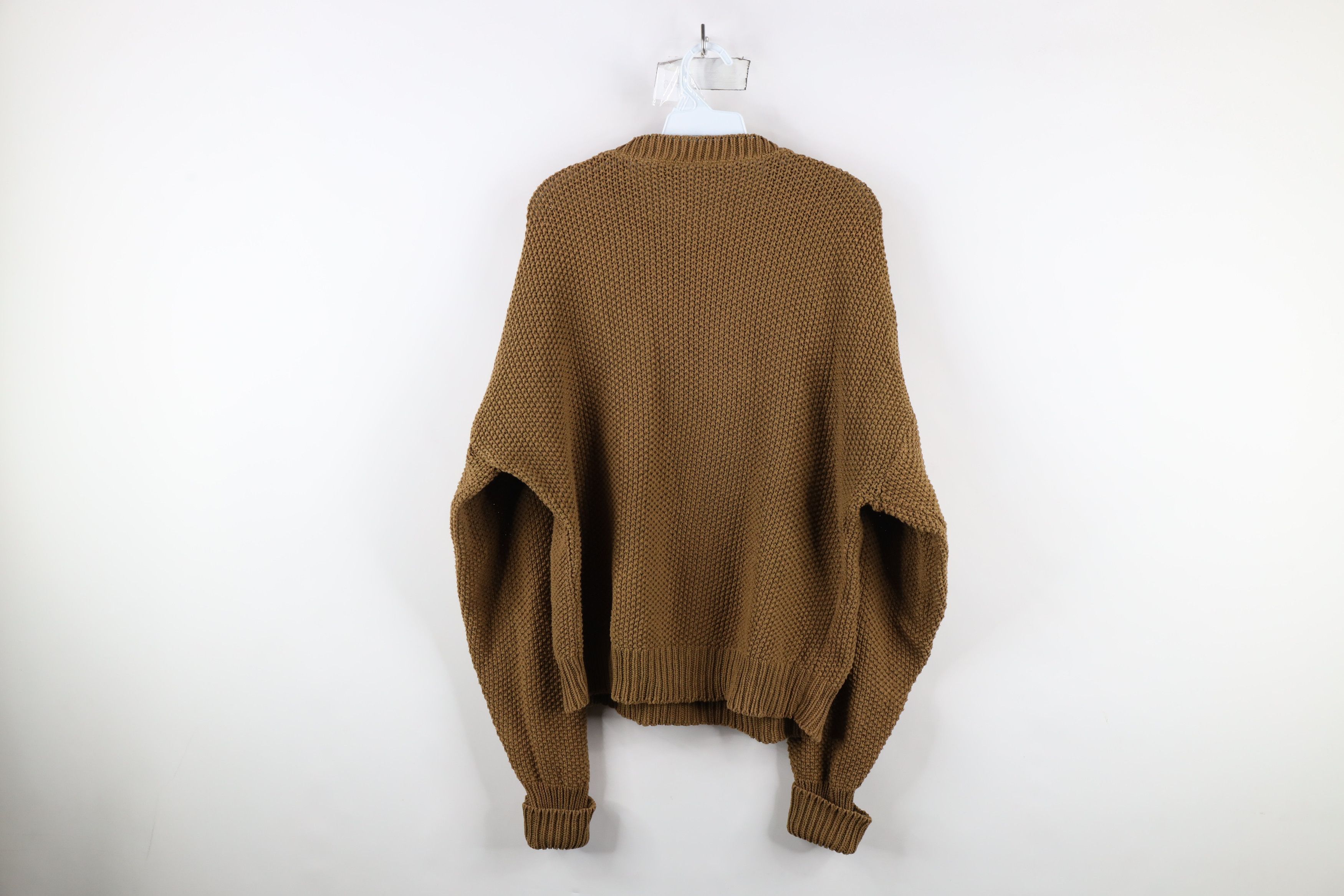 Dockers × Vintage Vintage 90s Dockers Heavyweight Thermal Knit Sweater USA Size US M / EU 48-50 / 2 - 7 Thumbnail