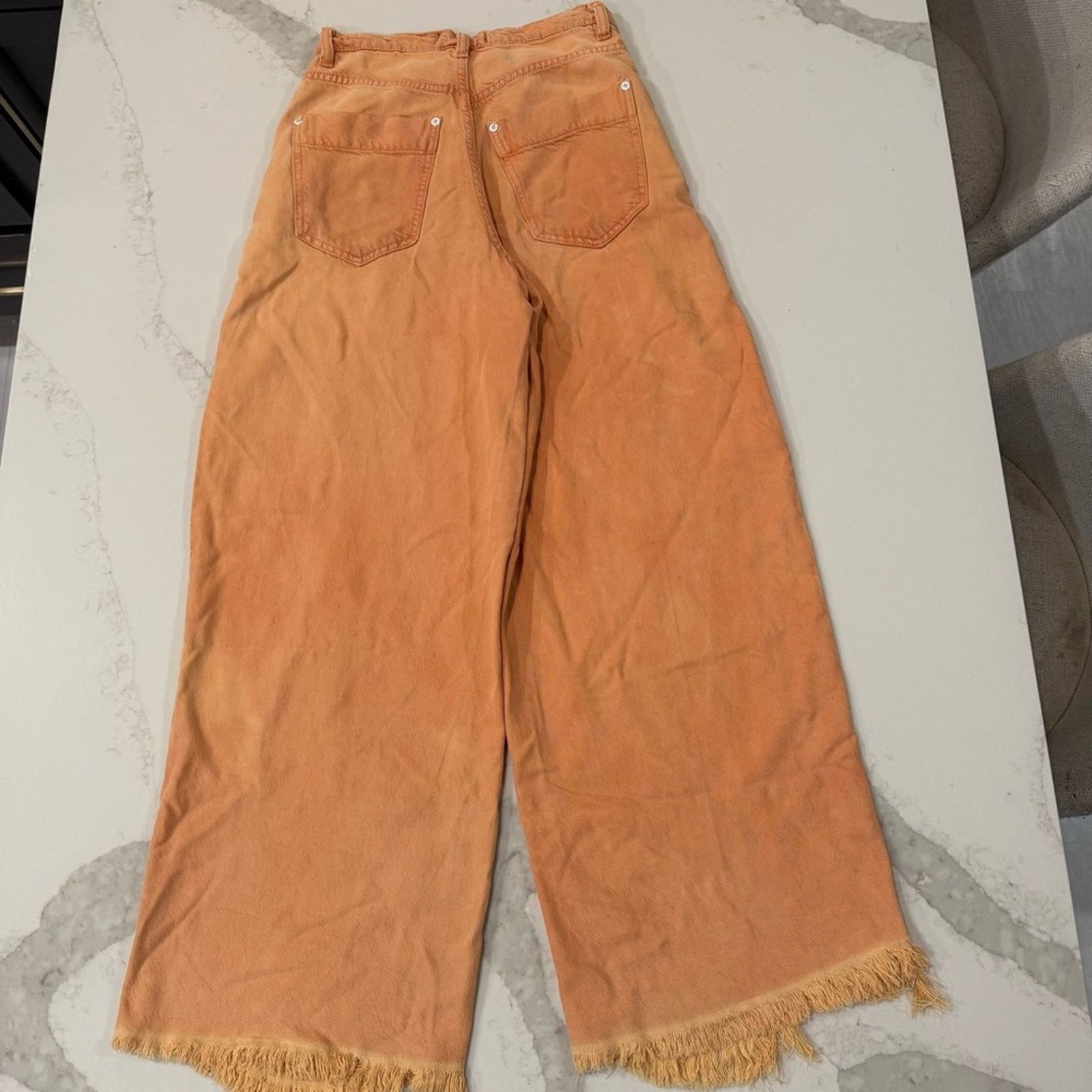 Free People Free People We The Free Old West Slouchy Pants Womens 25 Size 25" / US 0 / IT 36 - 7 Thumbnail