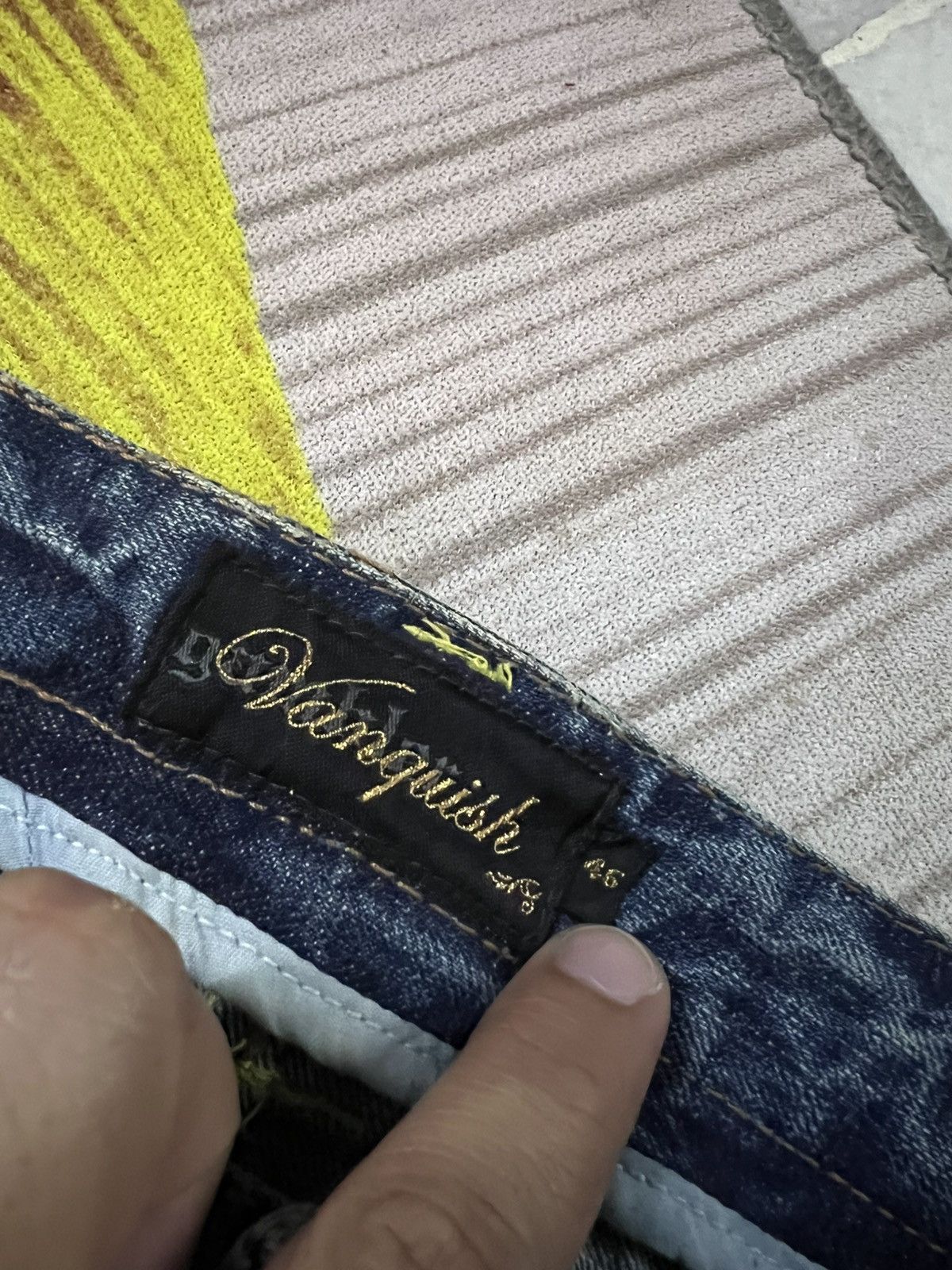 Japanese Brand 💥Vanquish Distresss Jean Very Rare Size US 32 / EU 48 - 10 Thumbnail