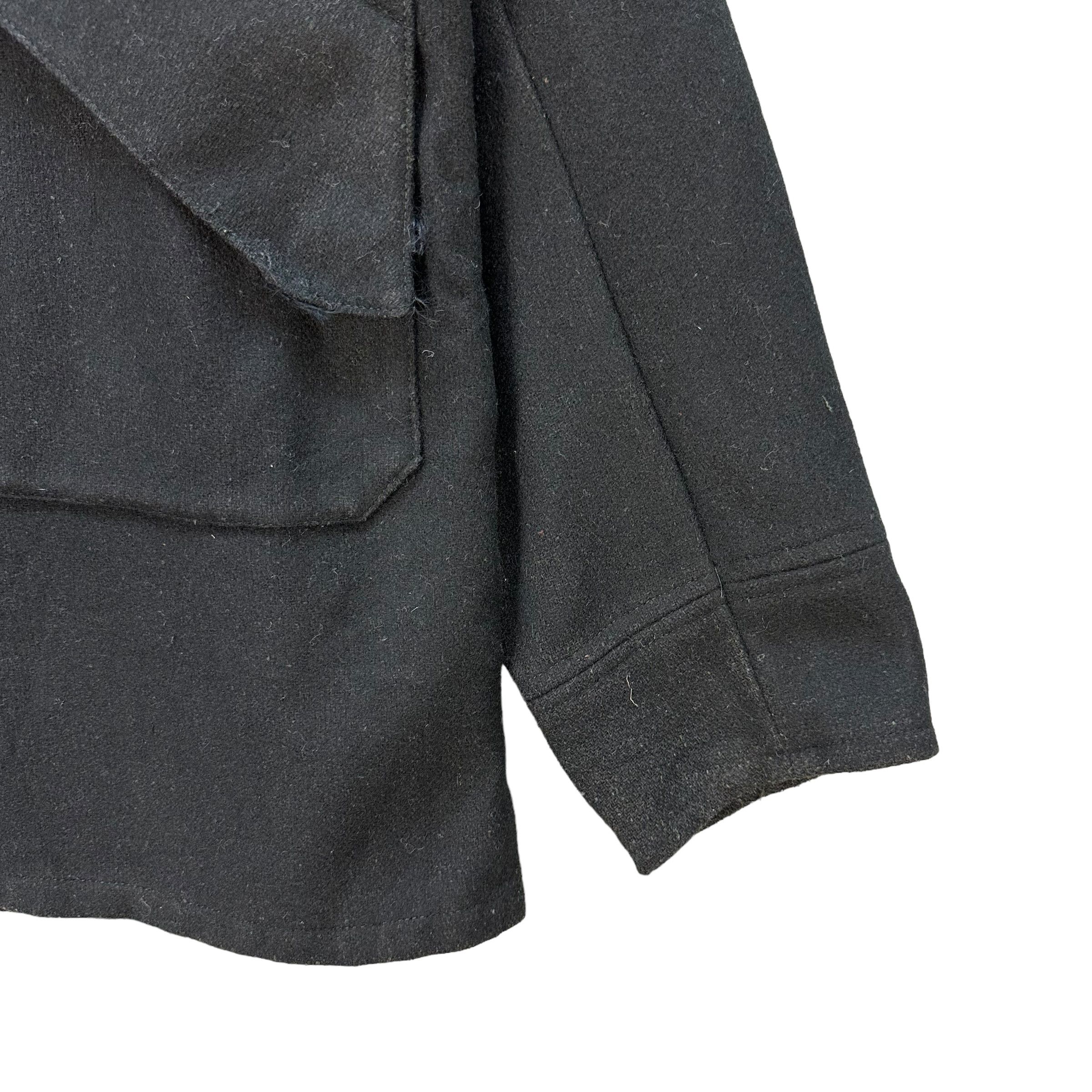 Japanese Brand NO IDEA NO GAIN Made in England Wool Hooded Jacket #A46-1084 Size US L / EU 52-54 / 3 - 5 Thumbnail