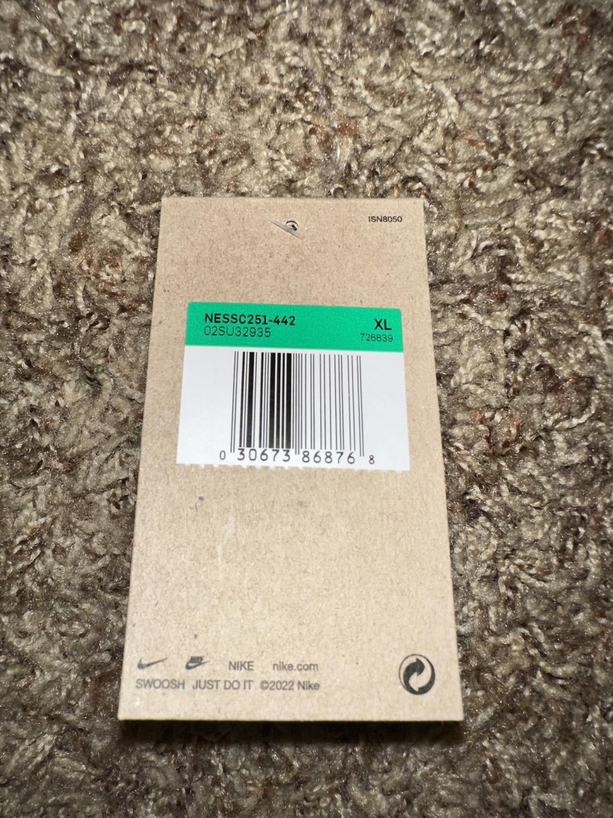 Nike Nike Women's Big Logo Lined Bikini Top Swim Size ONE SIZE - 8 Thumbnail