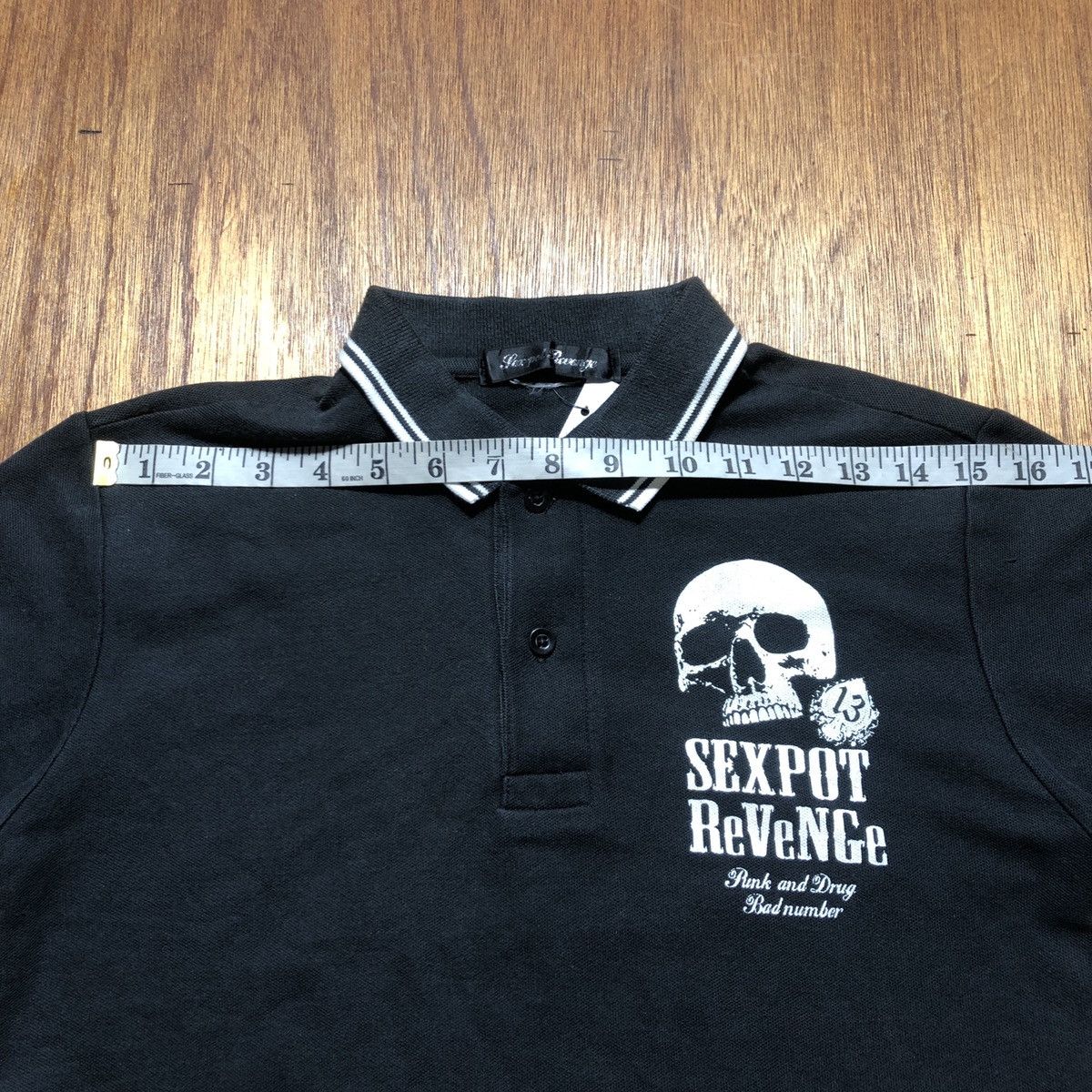 Japanese Brand × Other Sexpot Revenge Collar T-Shirt Size US XS / EU 42 / 0 - 7 Thumbnail