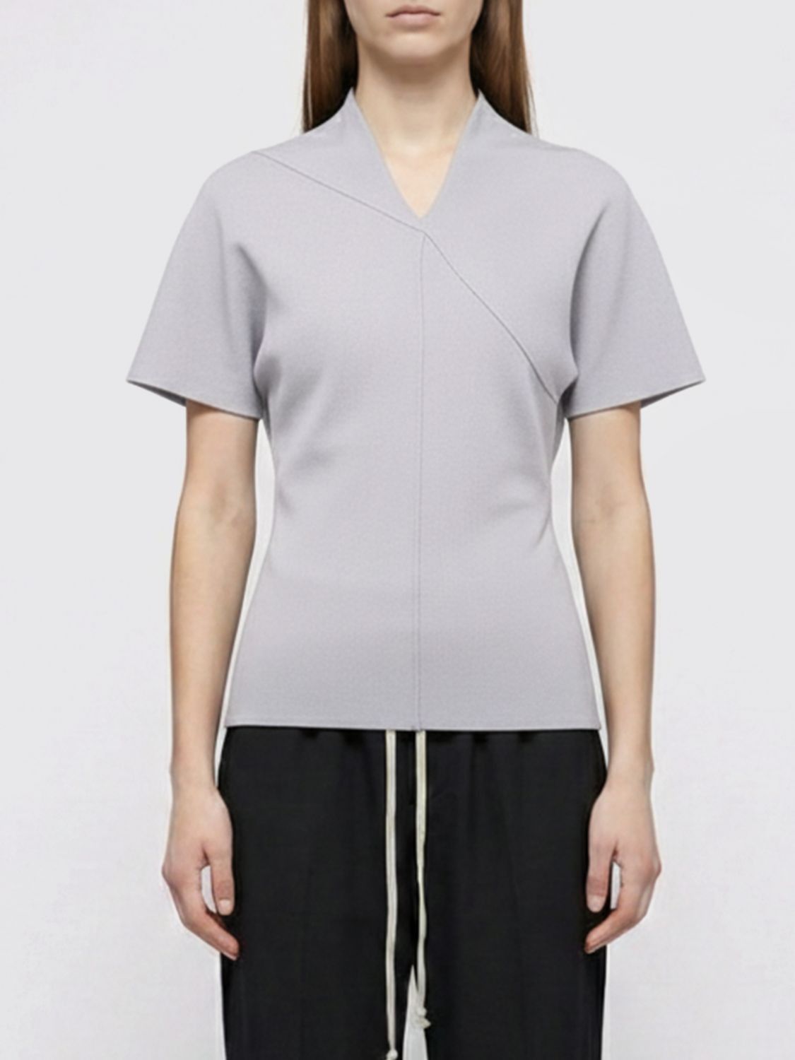 Rick Owens T-Shirt Woman Pearl
