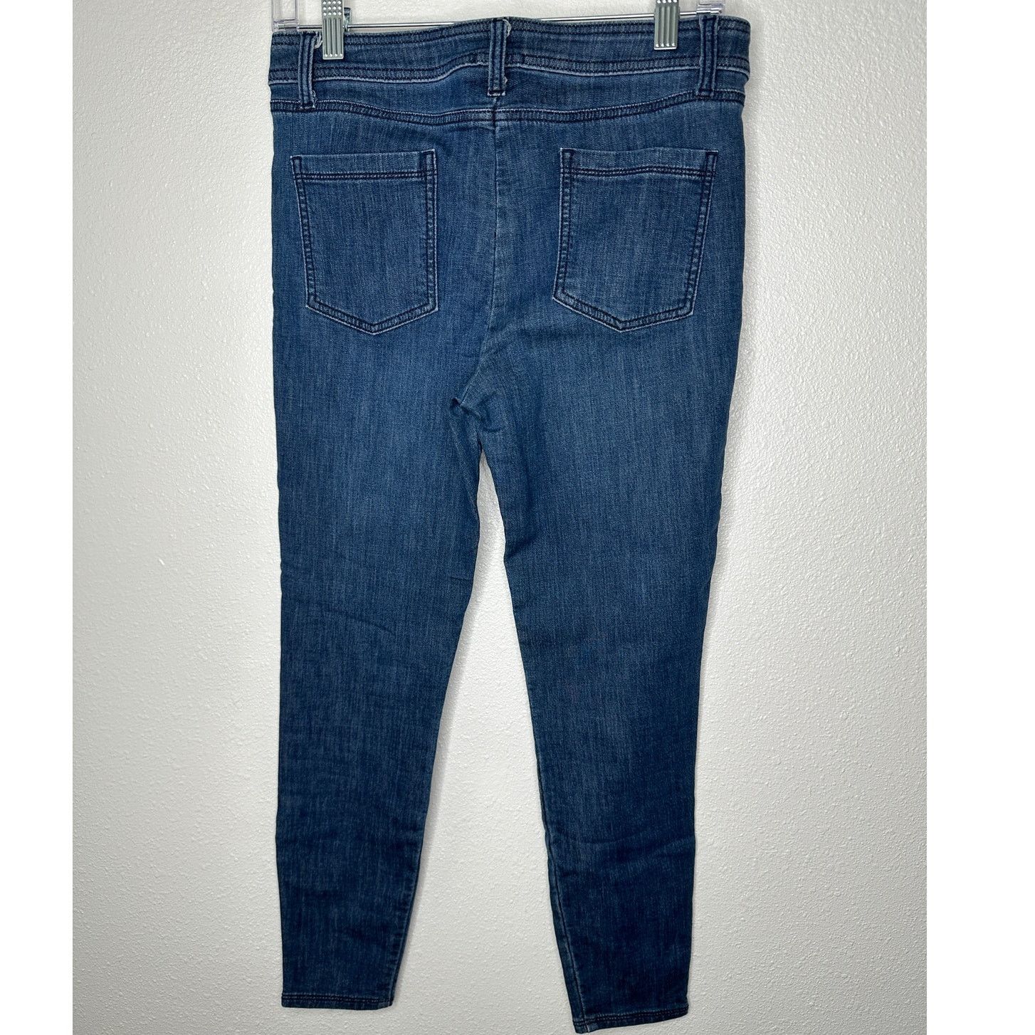 Splendid Splendid Medium Wash High Waist Ankle Zip Skinny Jeans 29 Size 29" - 6 Thumbnail