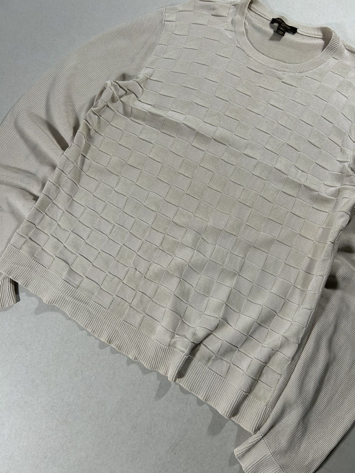 Designer × Louis Vuitton × Vintage SWEATHER RARE LOUIS VUITTON Size US XL / EU 56 / 4 - 2 Thumbnail