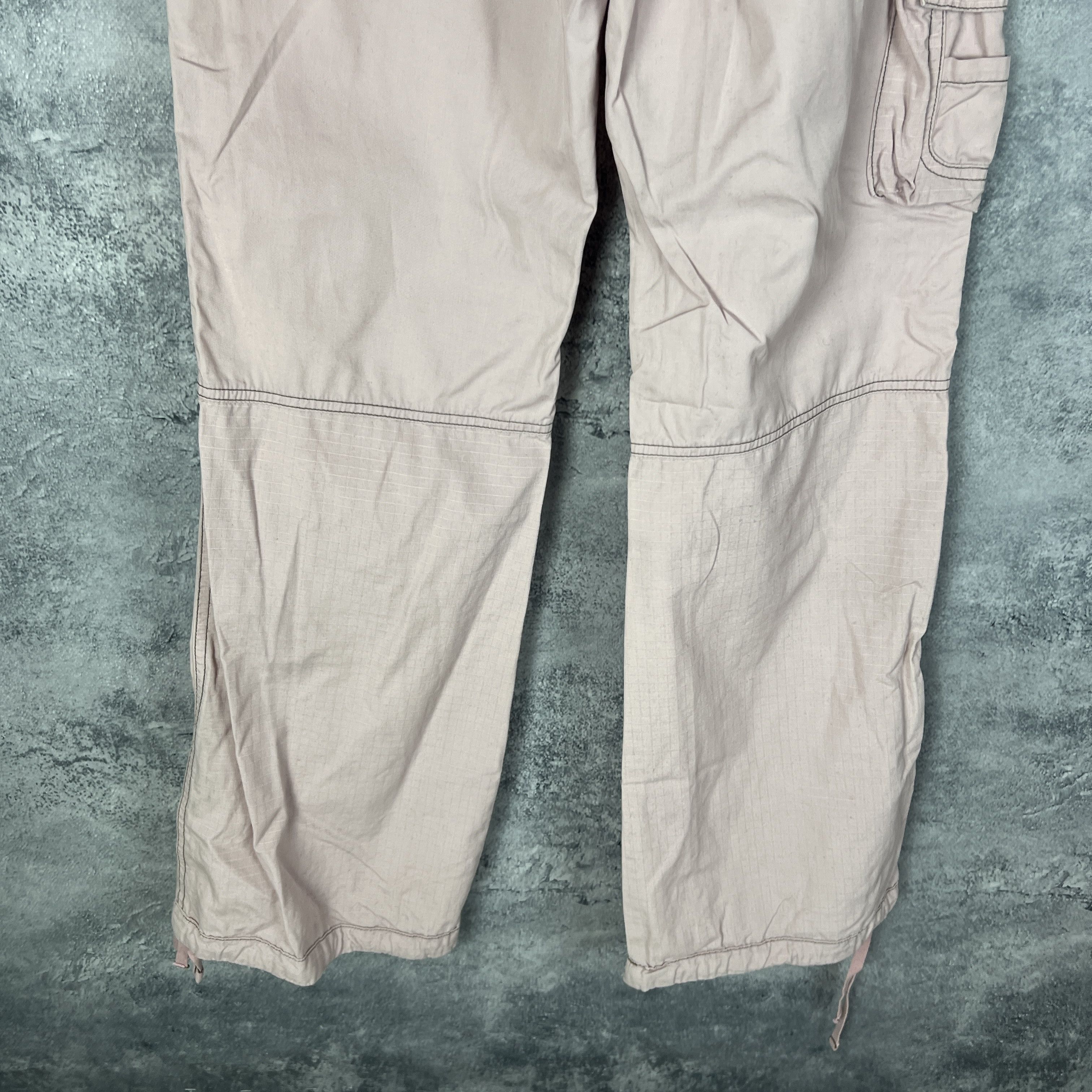 Vintage Cargo Pants Avant Garde Women's Size 38 Pink Size 27" / US 4 / IT 40 - 7 Thumbnail