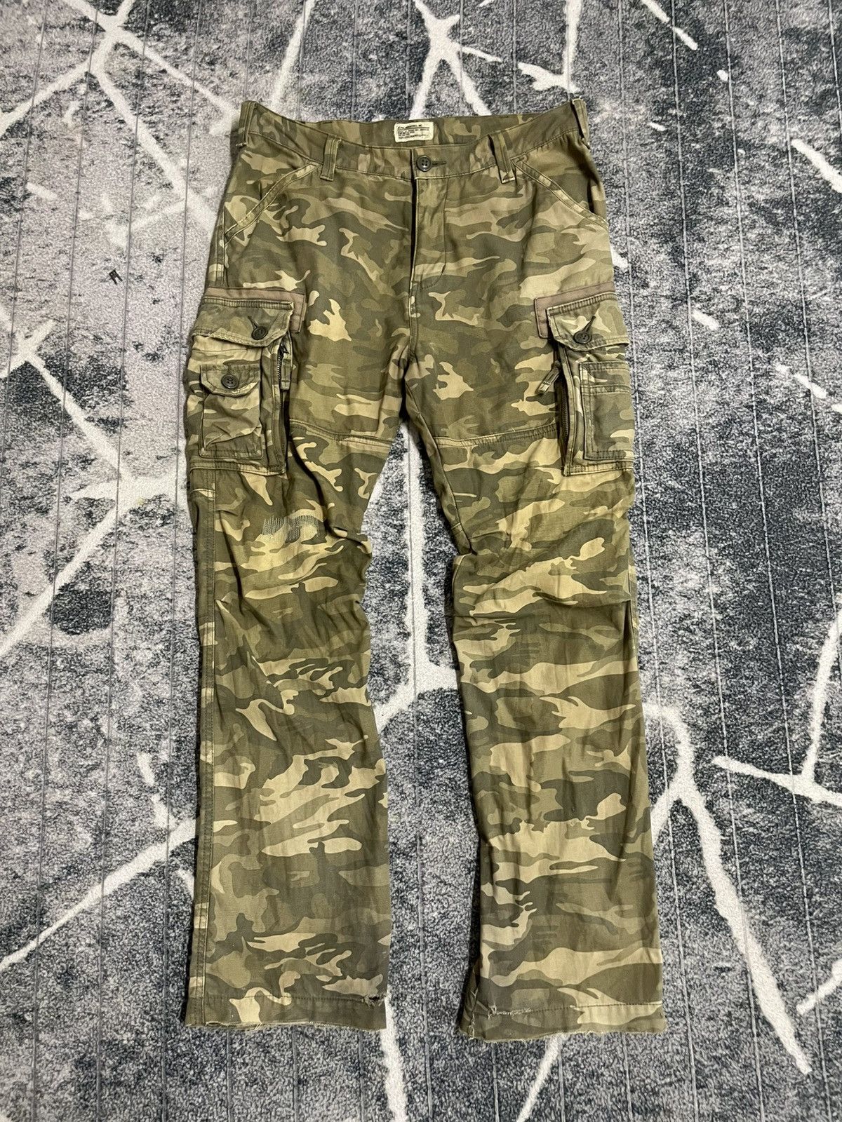 Alpha Industries ALPHA INDUSTRIES CARGO PANTS Size US 33 - 2 Thumbnail