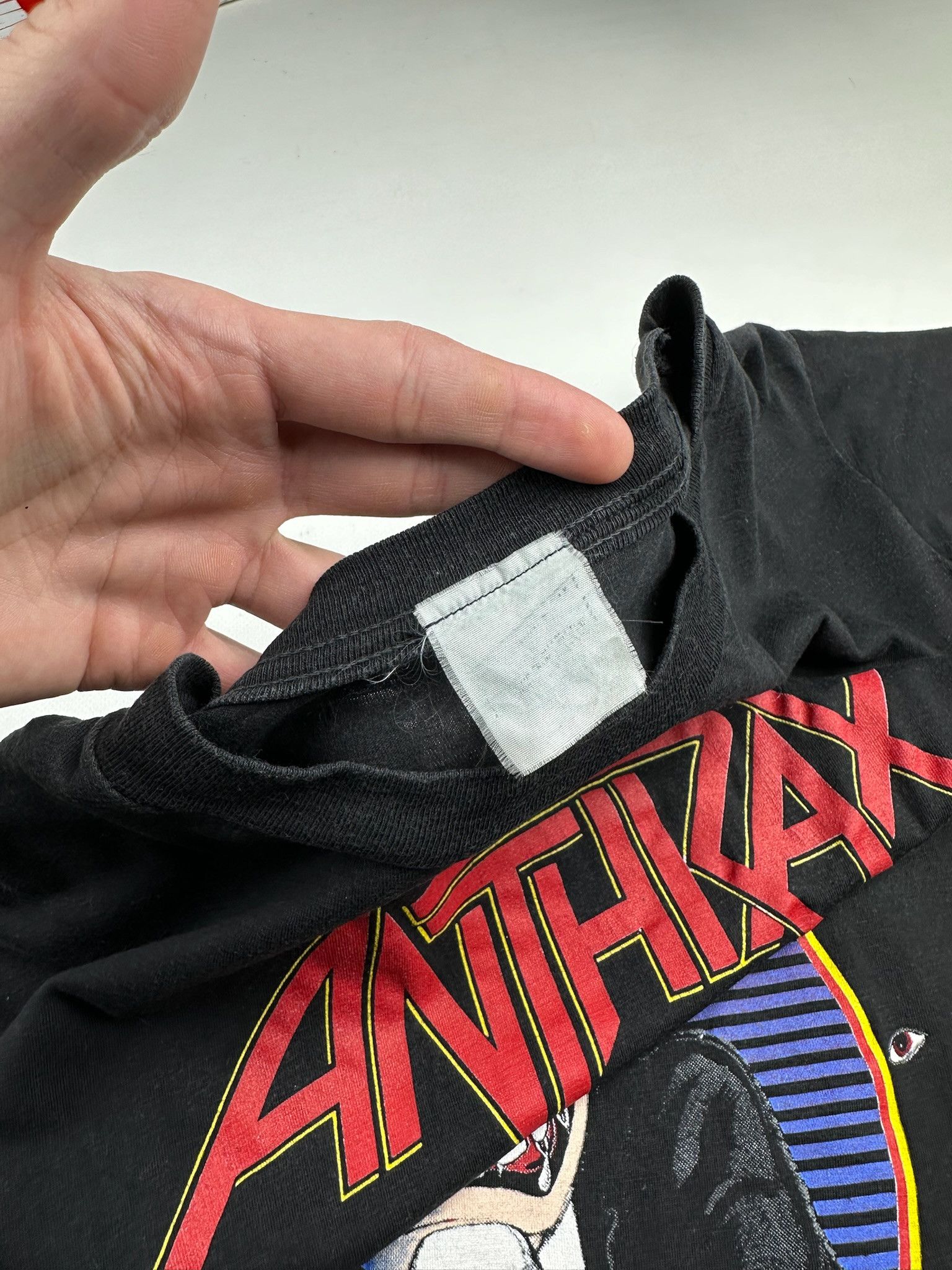 Band Tees Vintage Anthrax T Shirt Size US M / EU 48-50 / 2 - 4 Thumbnail