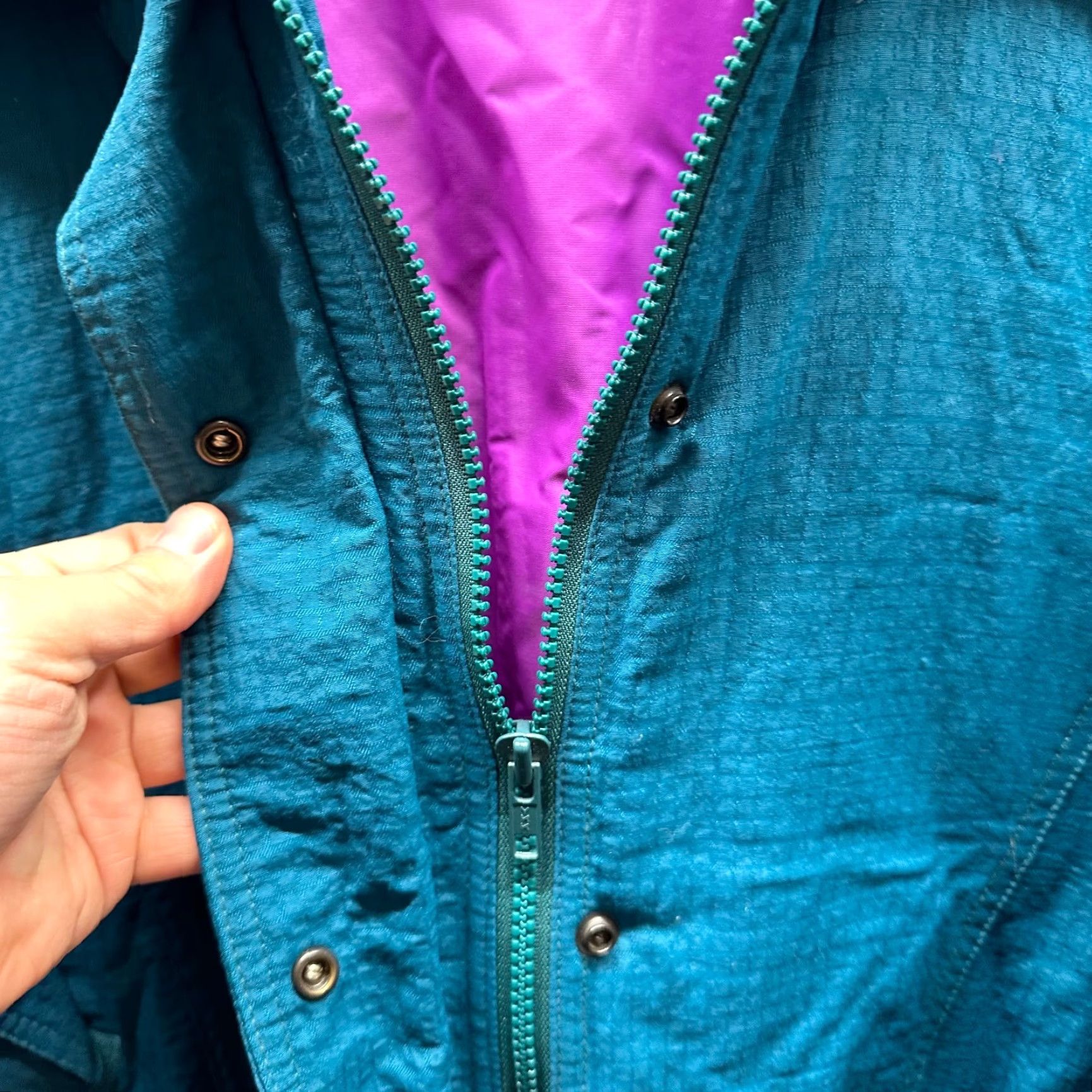 Vintage VINTAGE Woolrich Jacket Womens Medium Pink Ski Coat Parka 90s Woolrich Womens Jacket Size M / US 6-8 / IT 42-44 - 6 Thumbnail