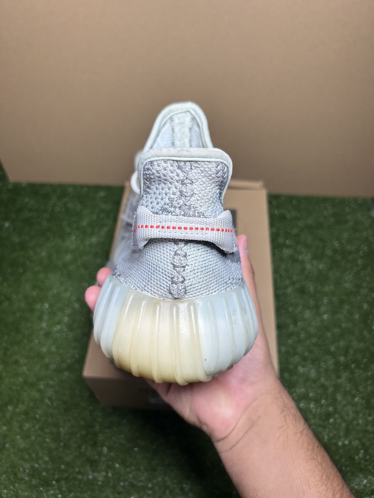 Yeezy Yeezy 350 blue tint Size US 12 / EU 45 - 3 Thumbnail