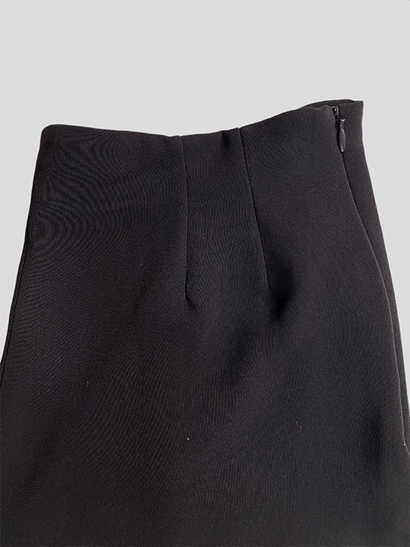 Max Mara Black soft wide leg pant Size 30" / US 8 / IT 44 - 5 Thumbnail