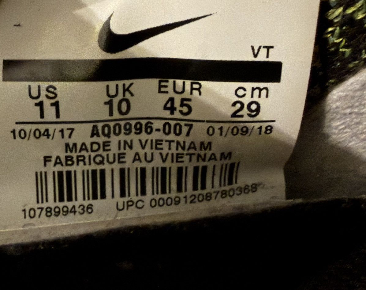 Acronym × Nike Nike x Acronym Air VaporMax Moc 2 Size US 11 / EU 44 - 11 Thumbnail