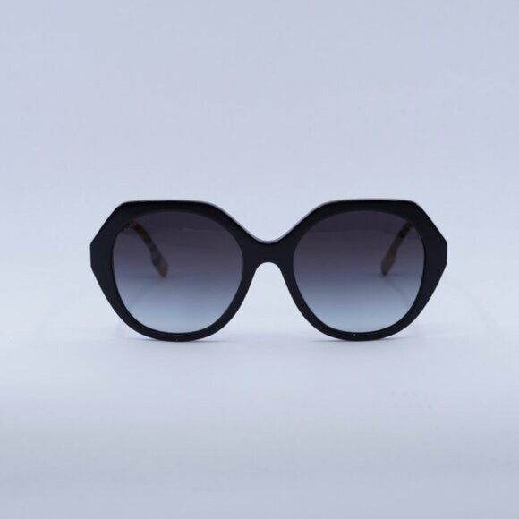 Burberry Burberry BE4375 38538G Black Square Sunglasses Size ONE SIZE - 3 Thumbnail