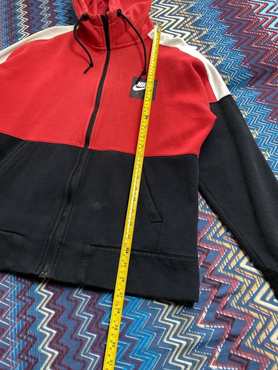 Nike × Vintage Vintage Nike Full Zip Boxy Hoodie Small Logo Size US M / EU 48-50 / 2 - 14 Thumbnail