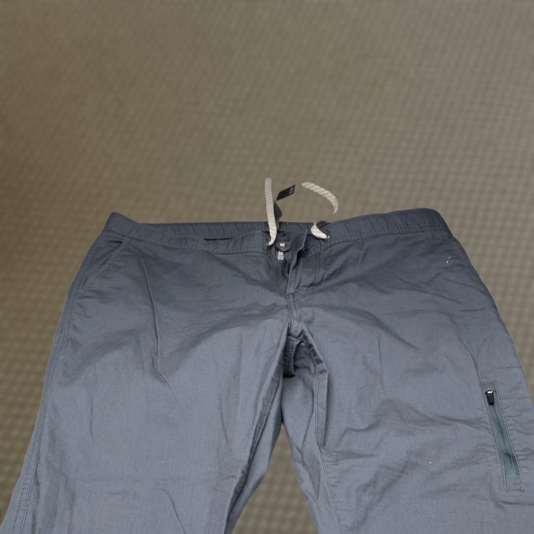 Vuori Vuori Pants Women XL Gray Ripstop Stretch Hiking Drawstring Casual Travel 36x30 Size 40" / US 18 - 1 Thumbnail