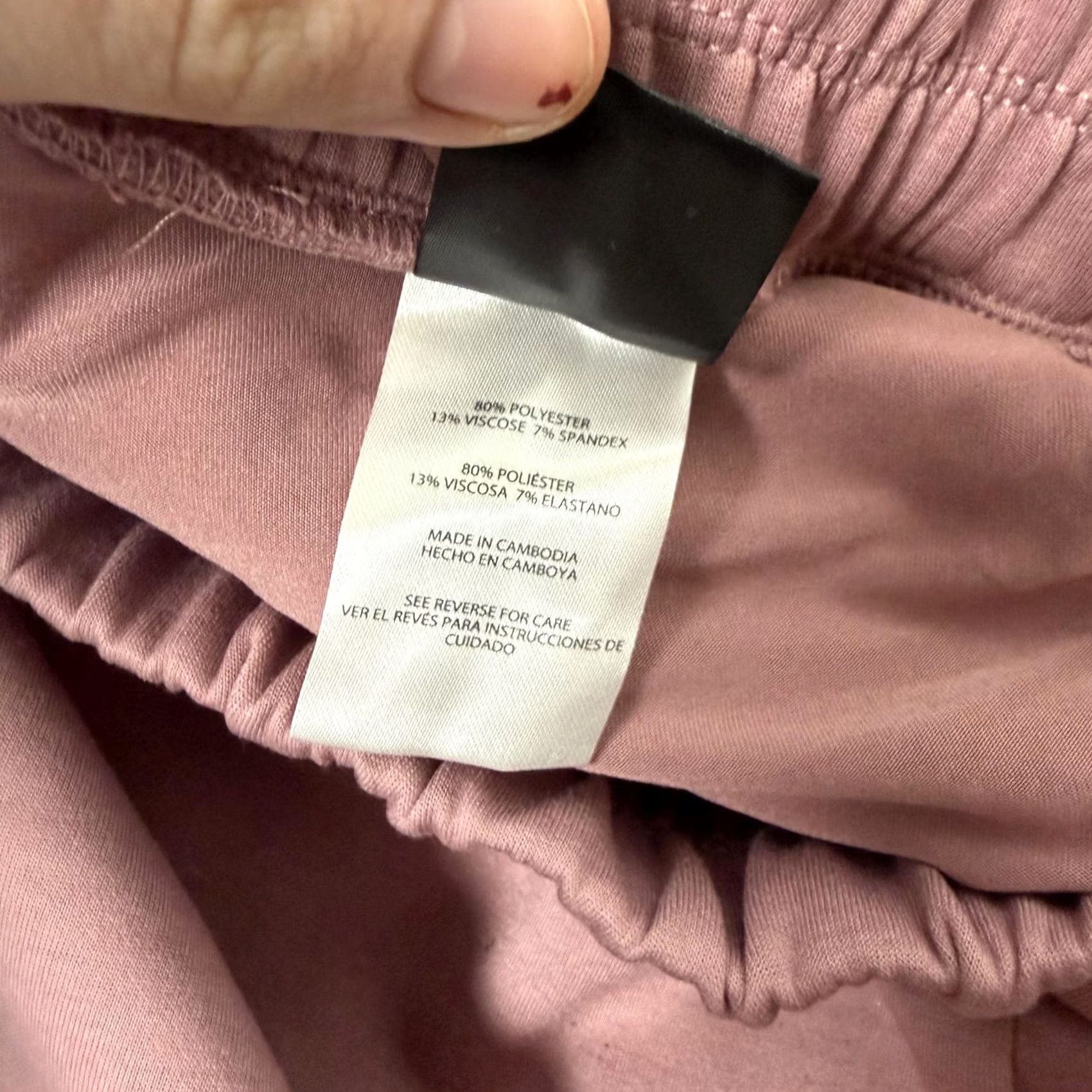 Express Express Sweatpants Jogger Womens Medium Pink Cargo Pockets Elastic Waist Lounge Size 32" / US 10 / IT 46 - 5 Thumbnail