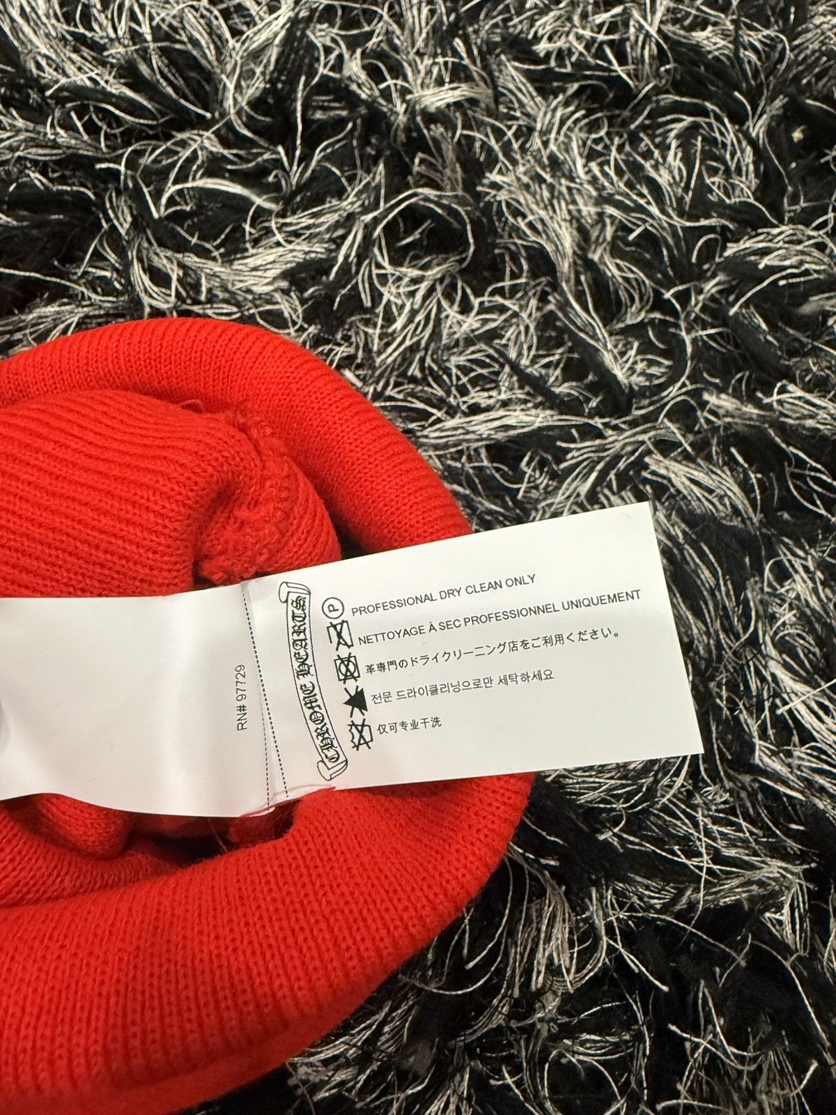 Chrome Hearts Chrome hearts beanie “RED” Size ONE SIZE - 5 Thumbnail