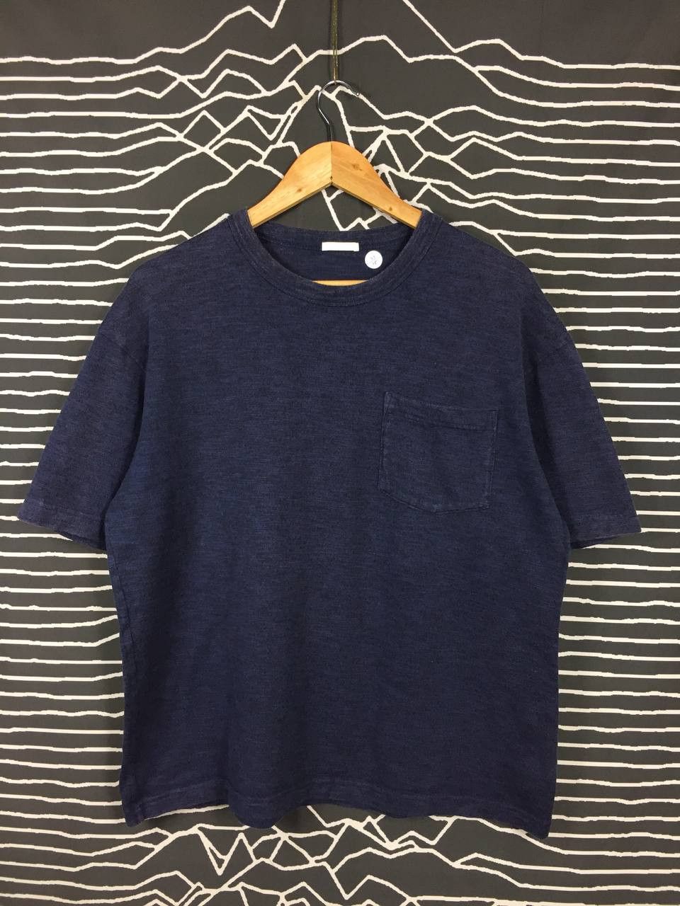 GU × Japanese Brand GU Crew Neck Plain Essential Pocket Tee Size US L / EU 52-54 / 3 - 2 Thumbnail