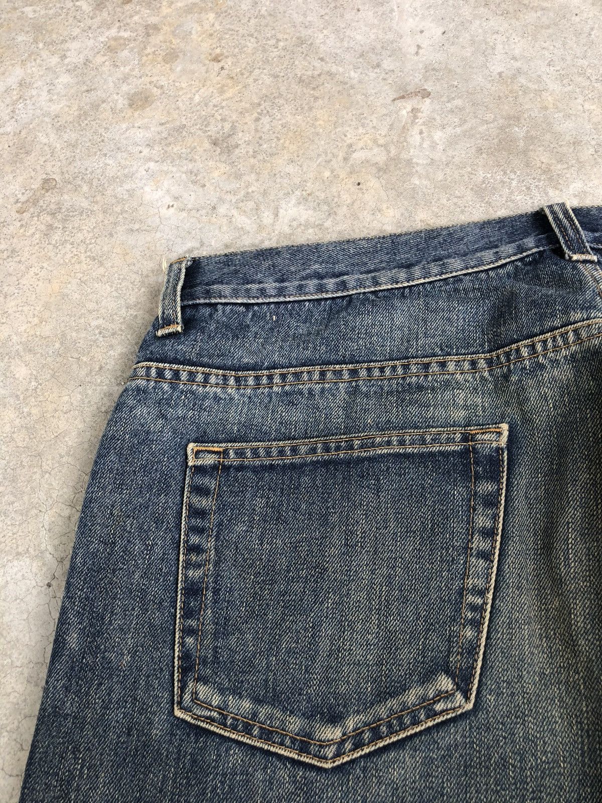 Tom Ford Gucci Embroidered Logo Staright Cut Distressed Denim Size US 34 / EU 50 - 16 Thumbnail