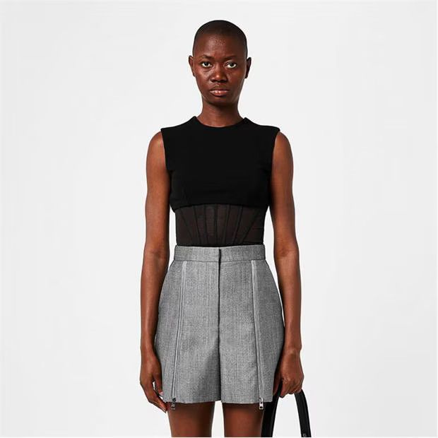 Alexander McQueen o1g2r1mq0824 Bodysuits in Black Size S / US 4 / IT 40 - 3 Thumbnail