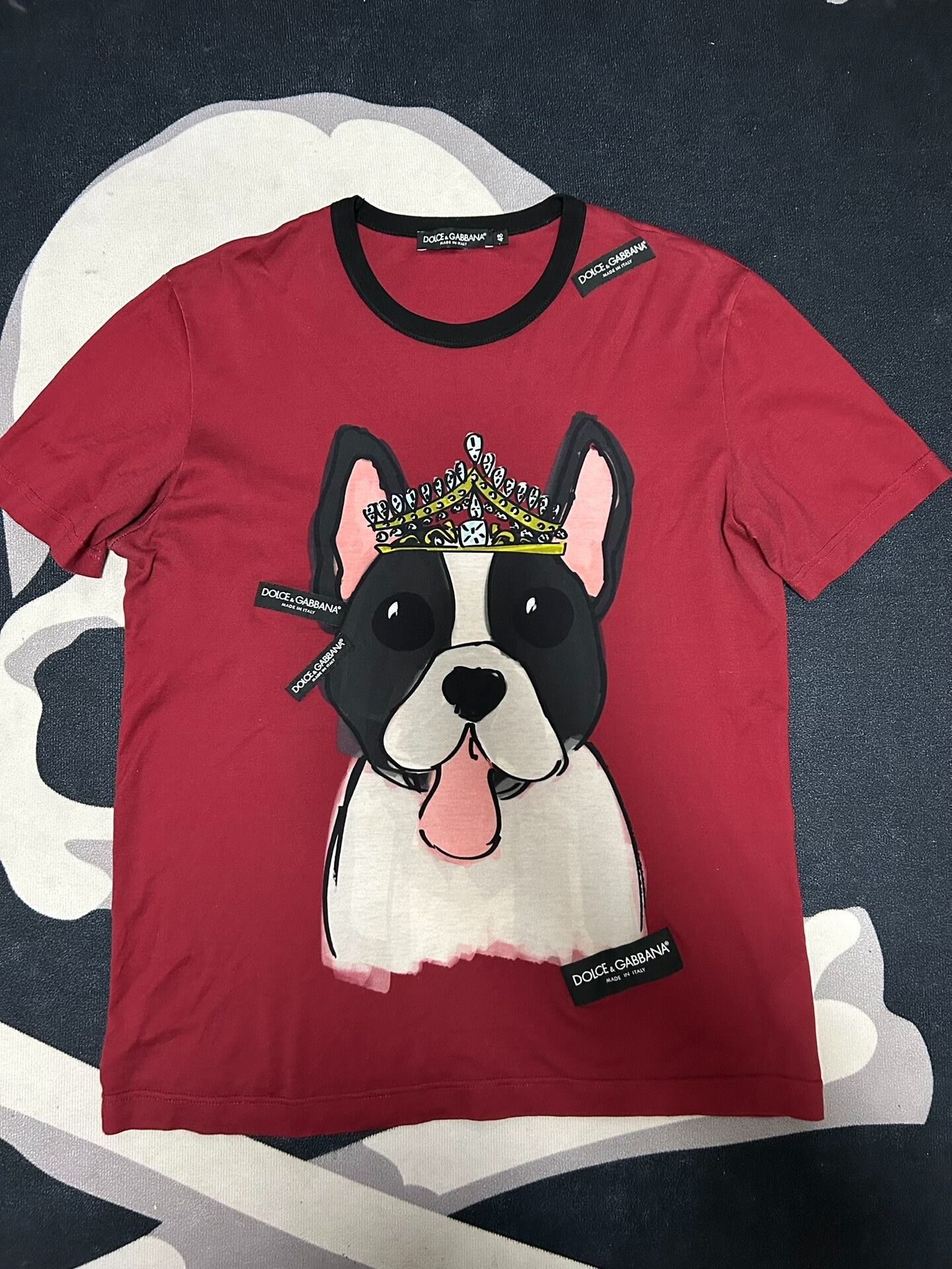 Dolce & Gabbana Dolce & Gabbana Year of the Dog T-shirt Size US M / EU 48-50 / 2 - 1 Thumbnail