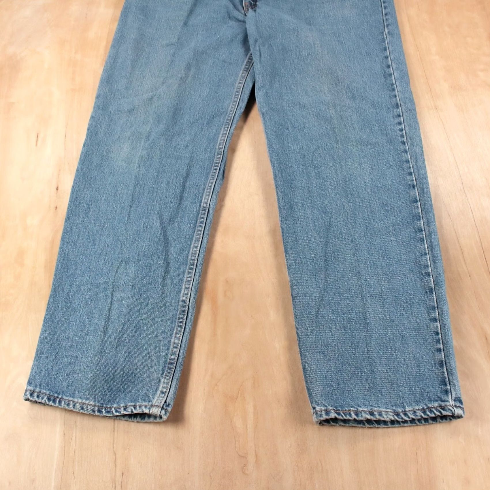 Levi's vtg LEVI'S 550 denim jeans 38x30 relaxed fit stonewash y2k made usa tag Size US 38 / EU 54 - 4 Thumbnail