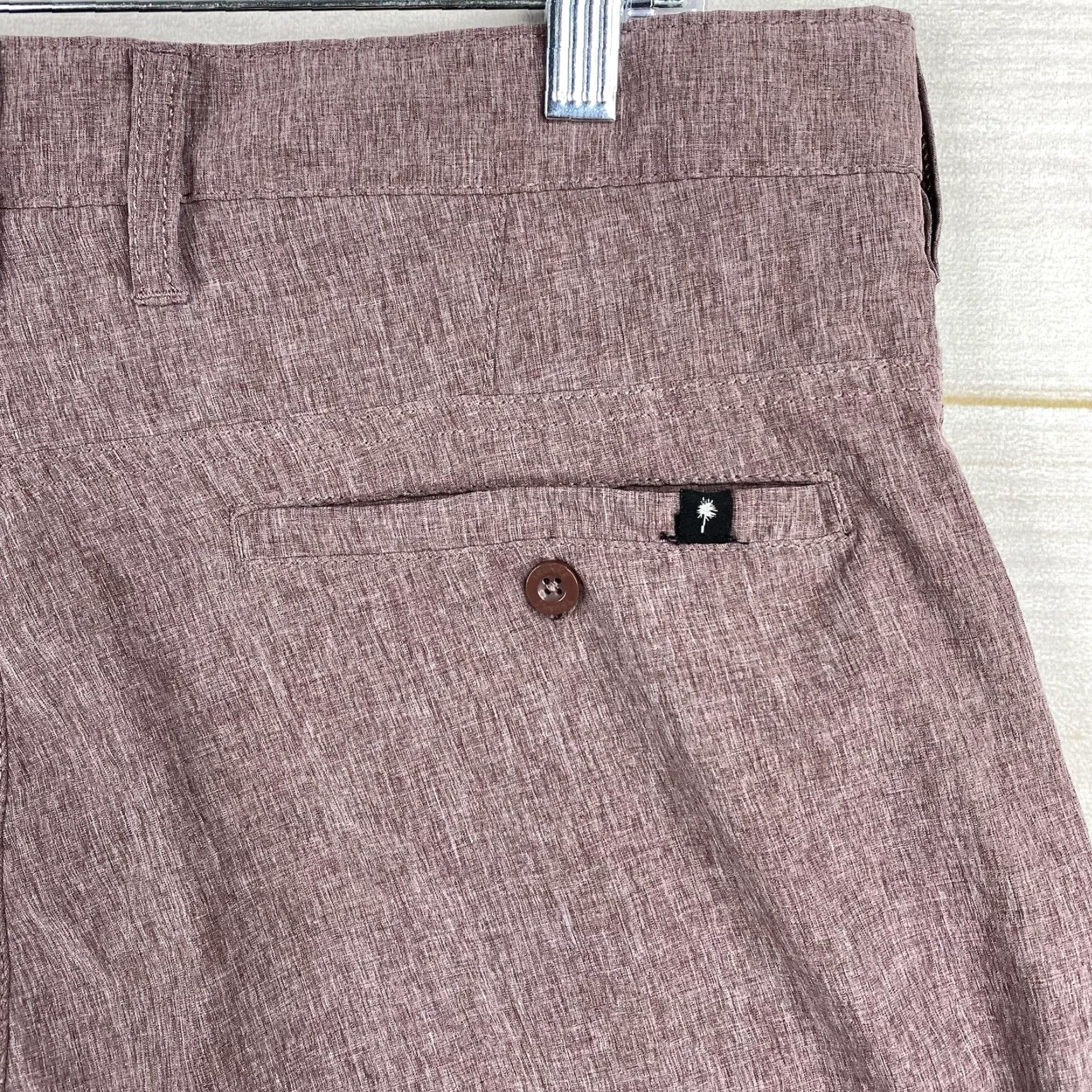 Vintage Trunks Mens Shorts Trunks Mens Multi Functional Shorts Size 32 Pink Board Swim Trunks Golf Casual Size US 32 / EU 48 - 5 Thumbnail