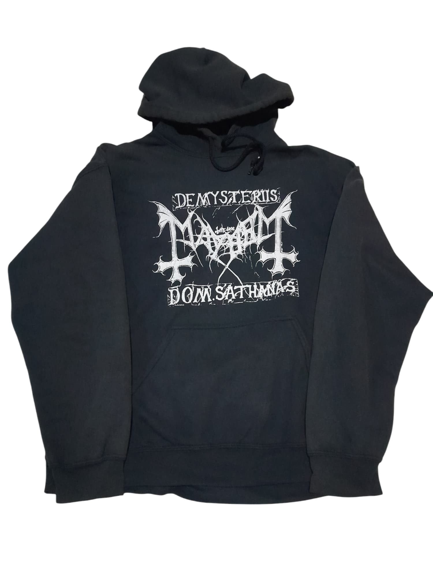 Band Tees 2000's Mayhem De Mysteriis Dom Sathanas Hoodie Size US L / EU 52-54 / 3 - 5 Thumbnail
