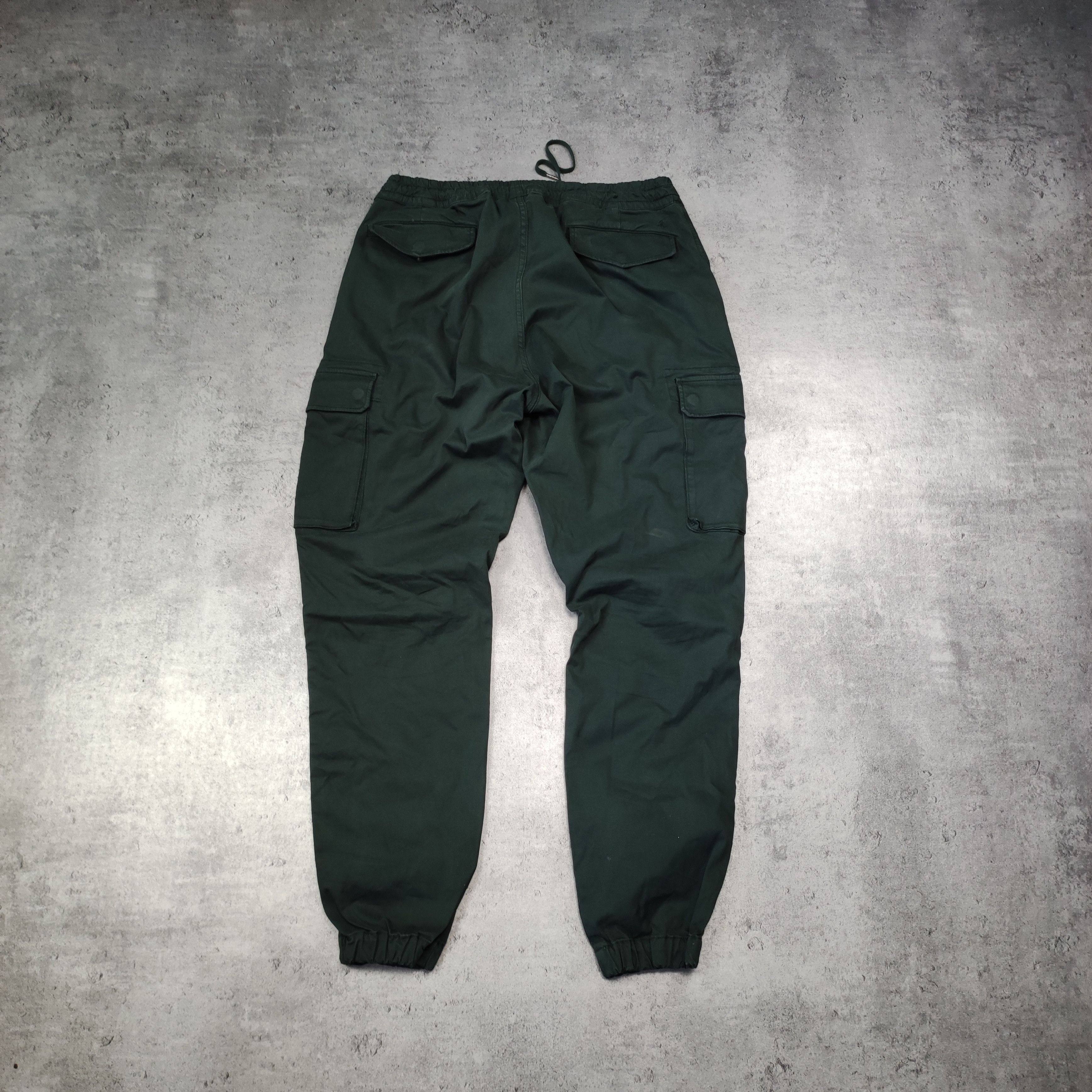 Polo Ralph Lauren × Ralph Lauren RARE Polo Ralph Lauren Bartz Pants Cargo Dark Green Logo Size US 34 / EU 50 - 8 Thumbnail