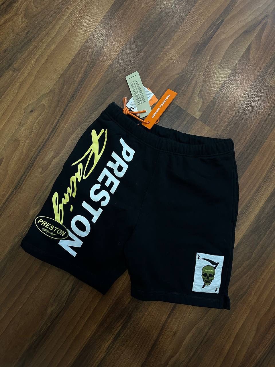 Heron Preston Heron Preston Black Shorts Racing Size US 34 / EU 50 - 1 Thumbnail